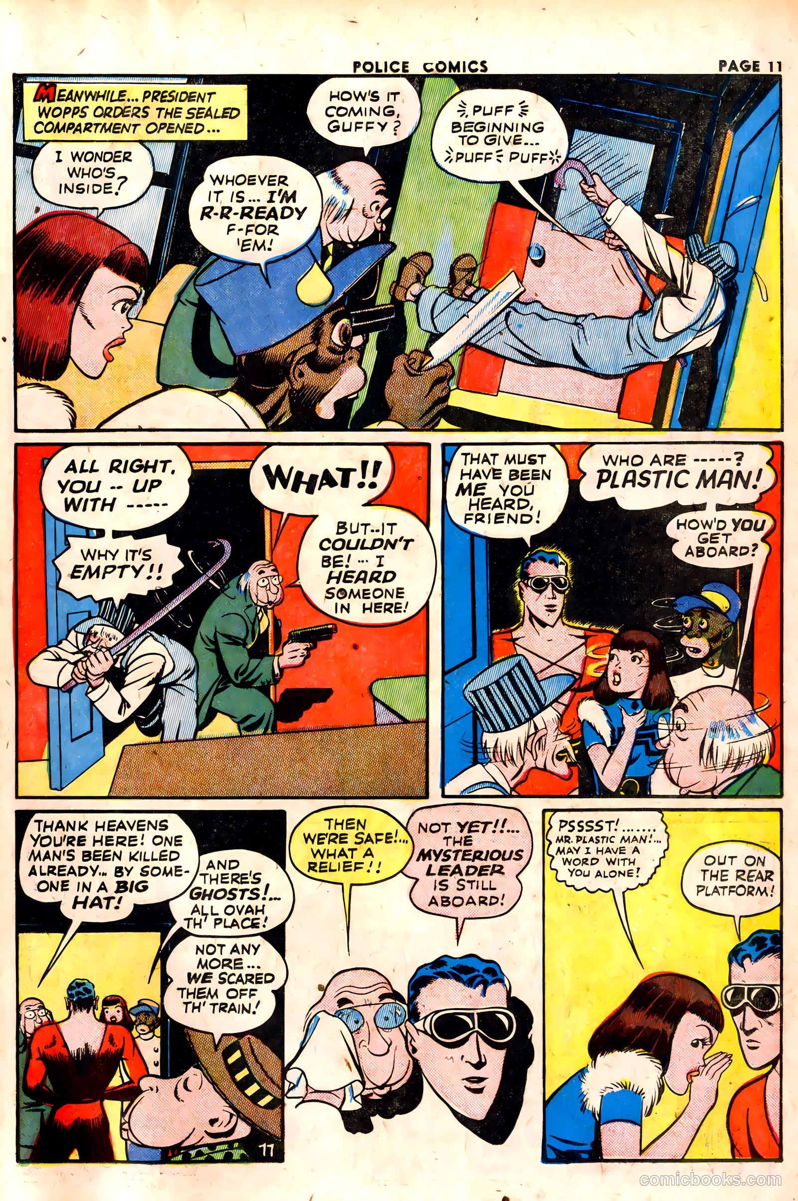 Police Comics #23 (1943) — page 13 of 68