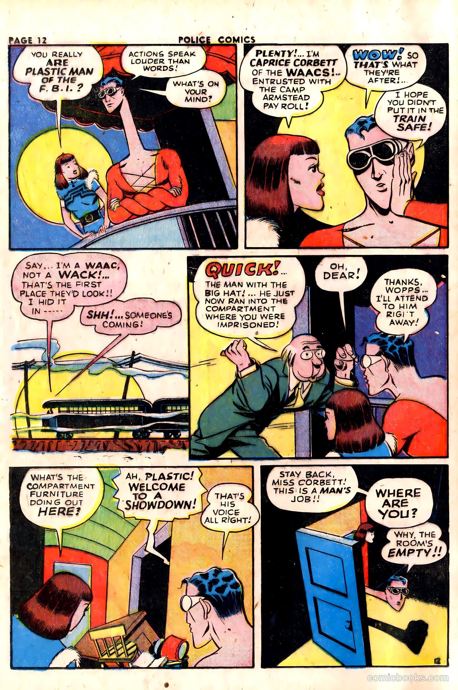 Police Comics #23 (1943) — page 14 of 68