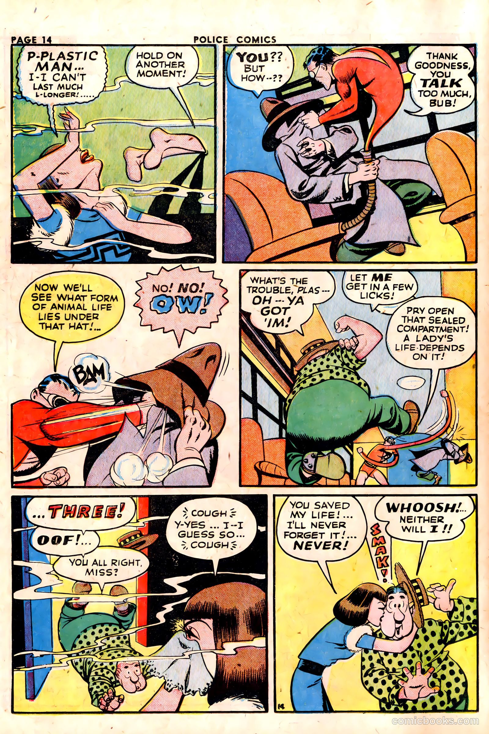 Police Comics #23 (1943) — page 16 of 68