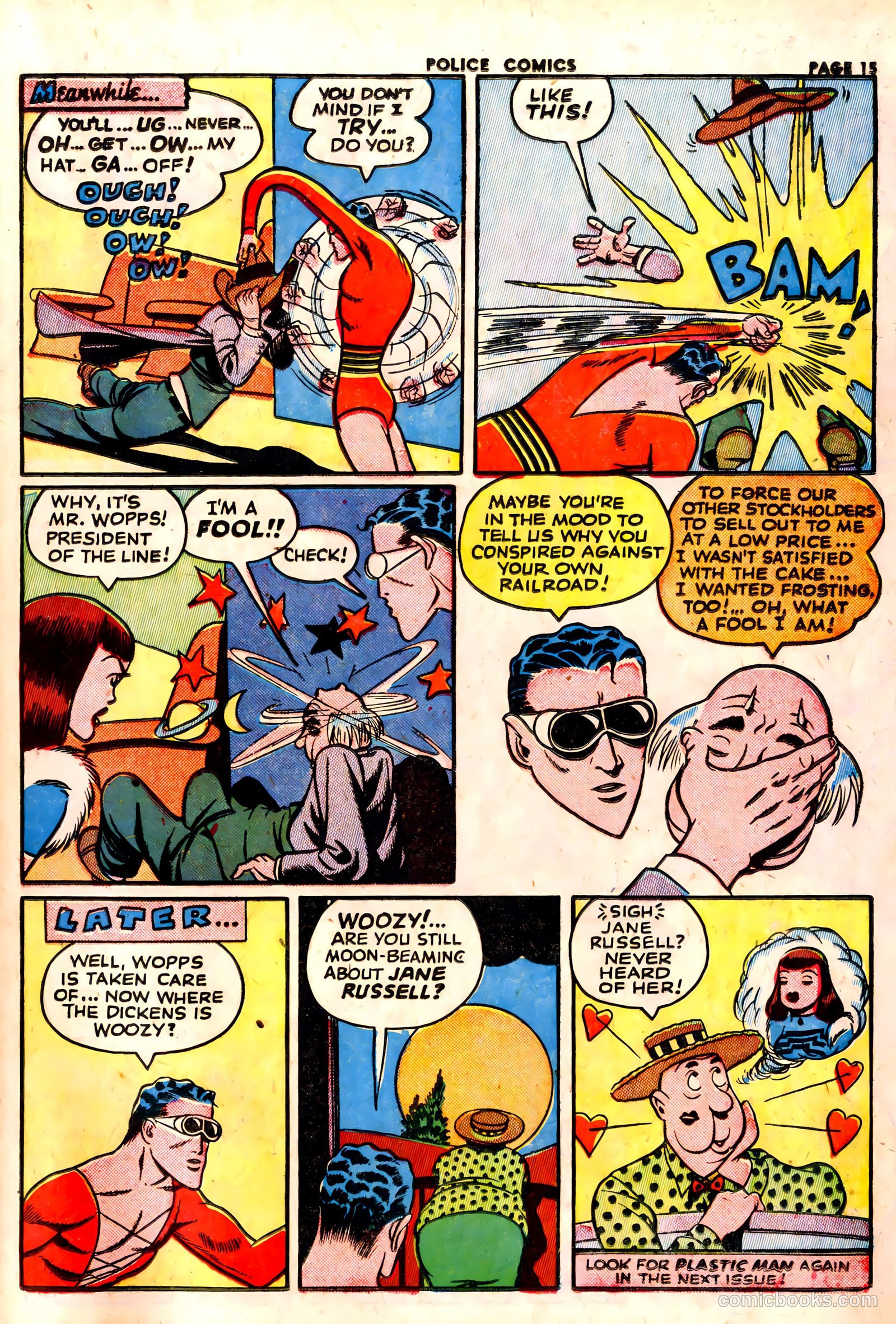 Police Comics #23 (1943) — page 17 of 68