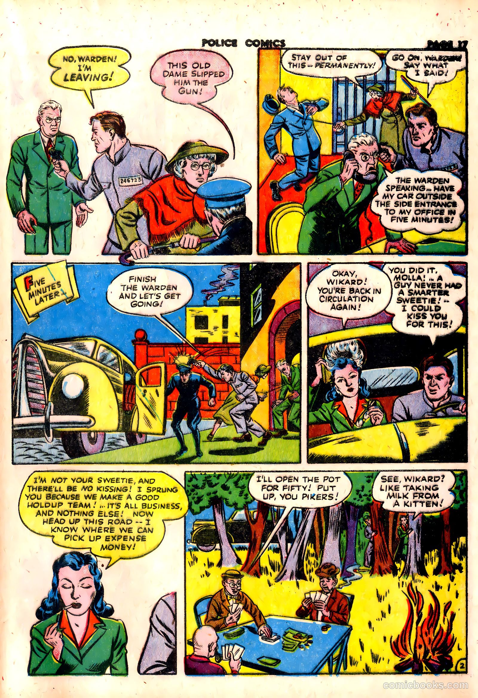 Police Comics #23 (1943) — page 19 of 68