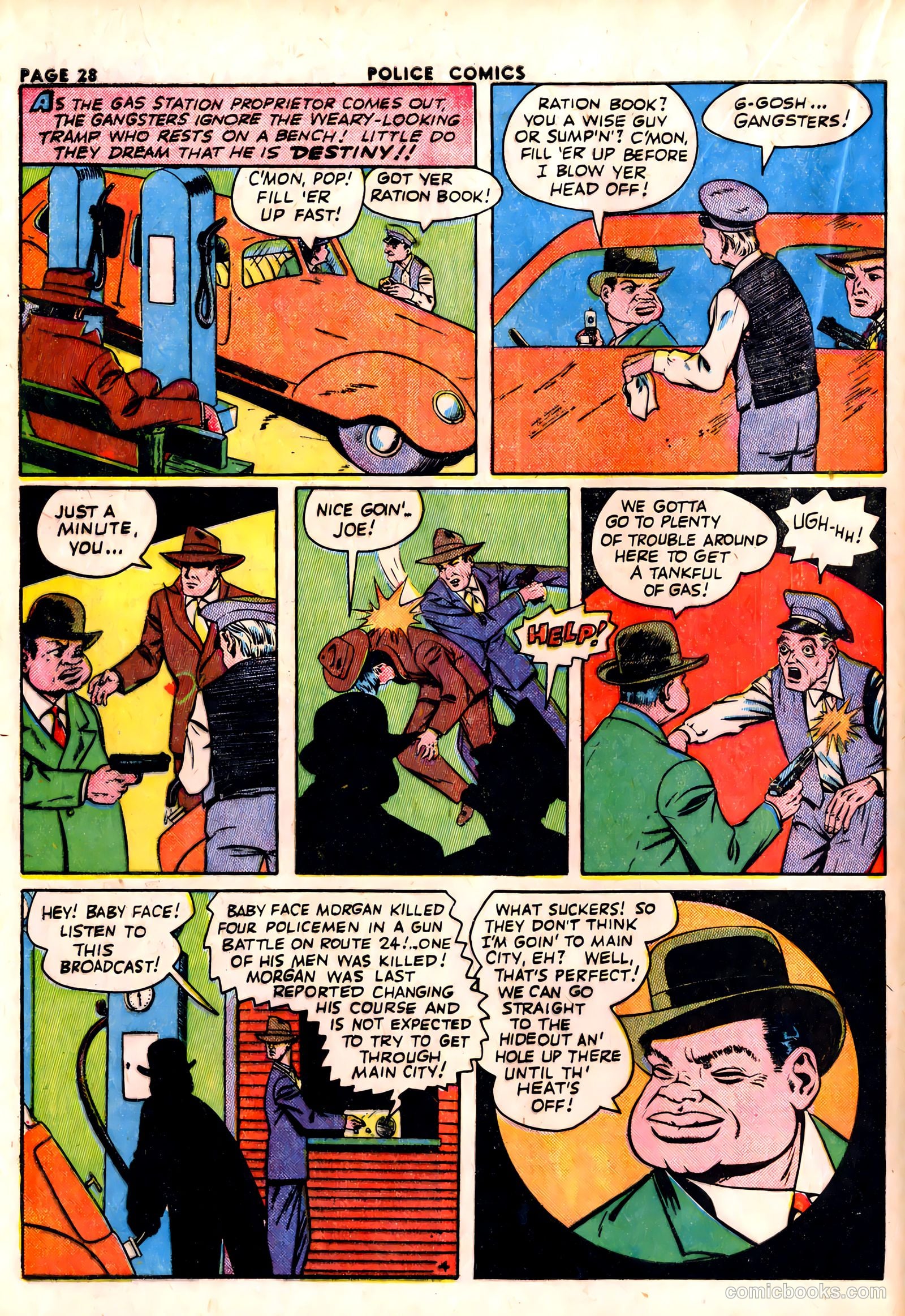 Police Comics #23 (1943) — page 30 of 68