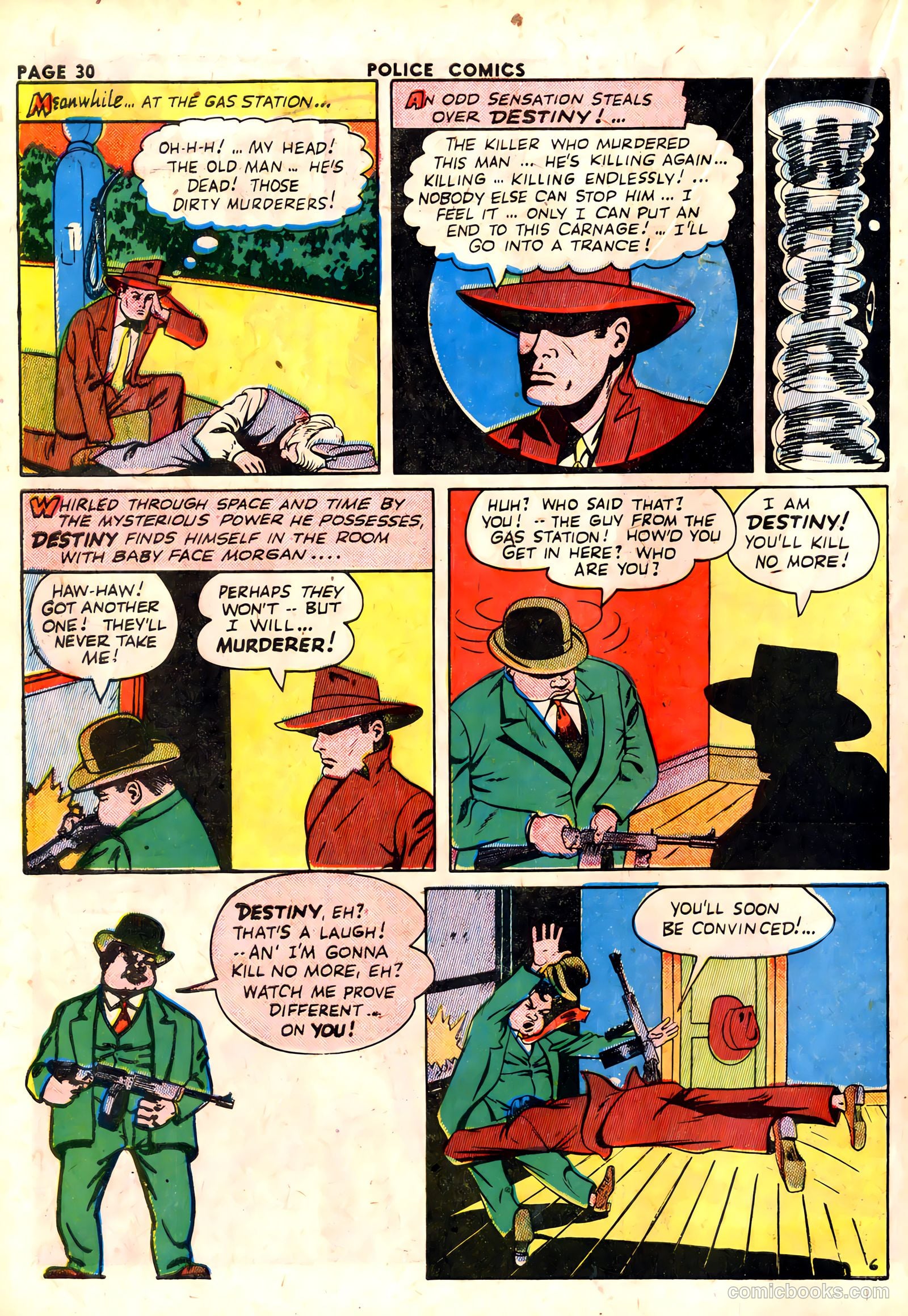 Police Comics #23 (1943) — page 32 of 68