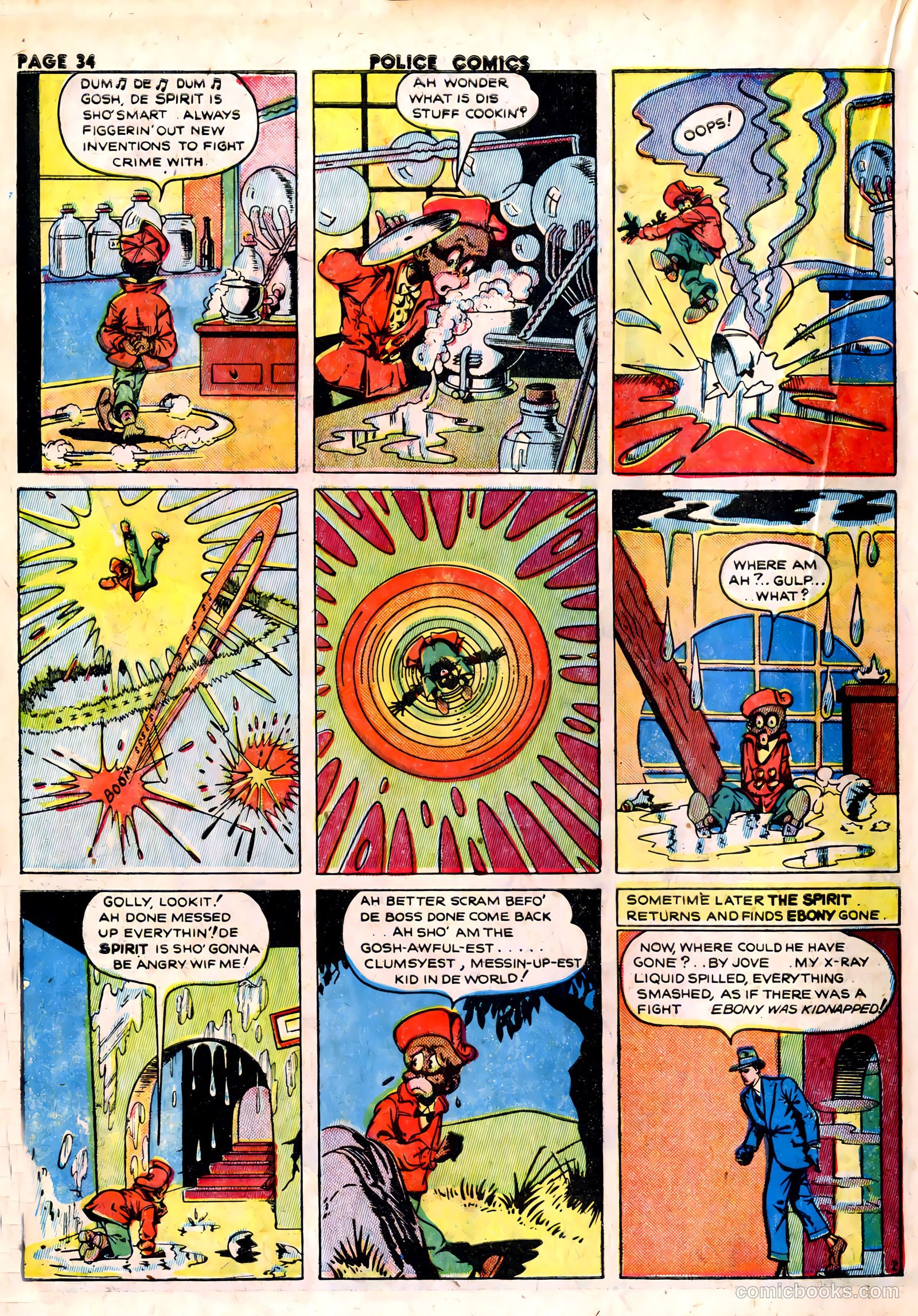 Police Comics #23 (1943) — page 36 of 68