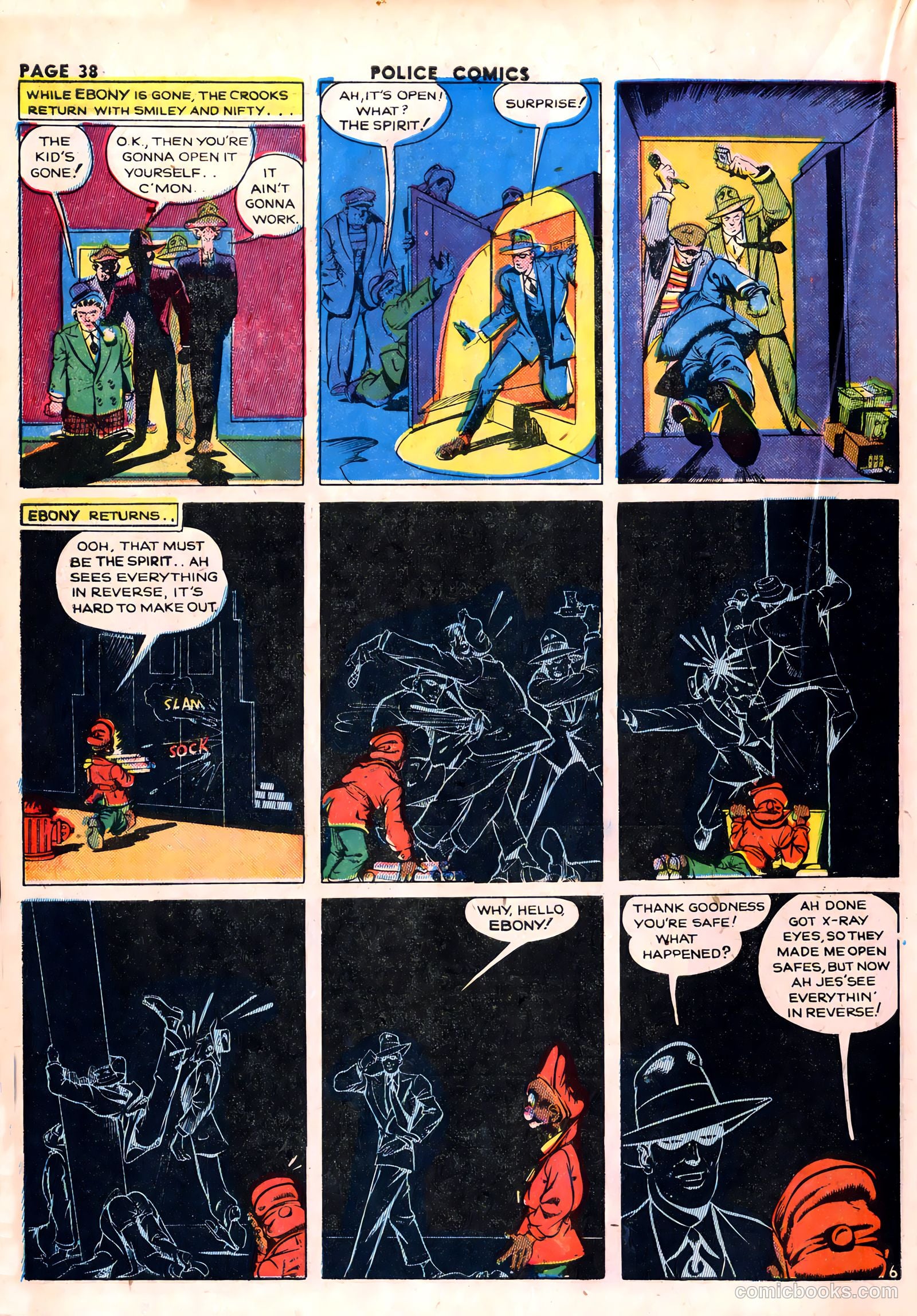 Police Comics #23 (1943) — page 40 of 68