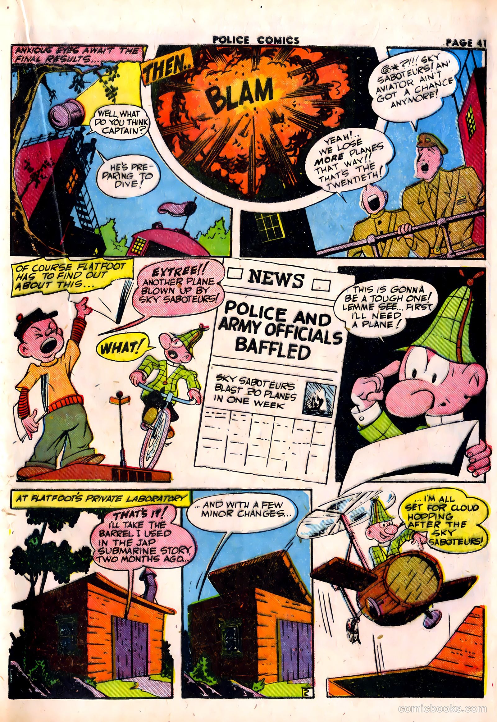 Police Comics #23 (1943) — page 43 of 68