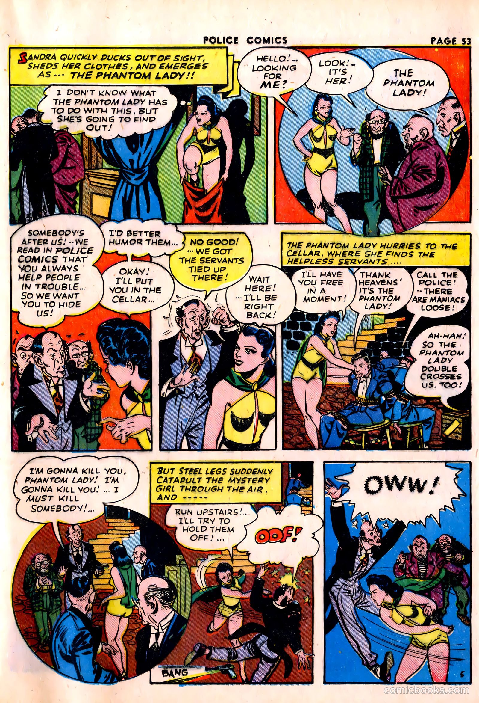 Police Comics #23 (1943) — page 55 of 68