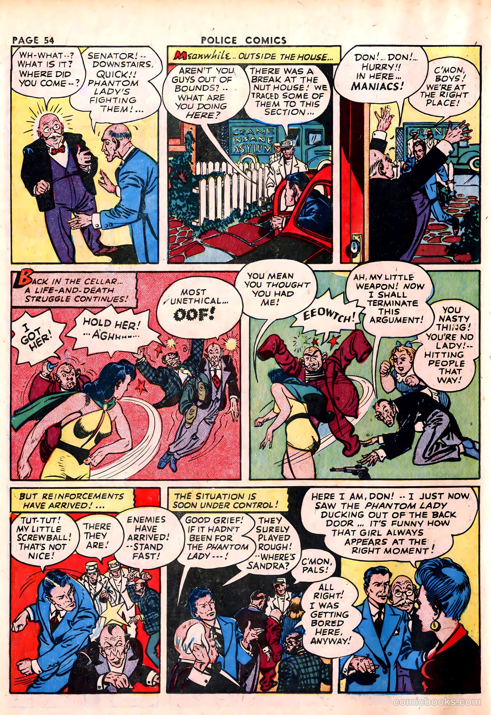 Police Comics #23 (1943) — page 56 of 68