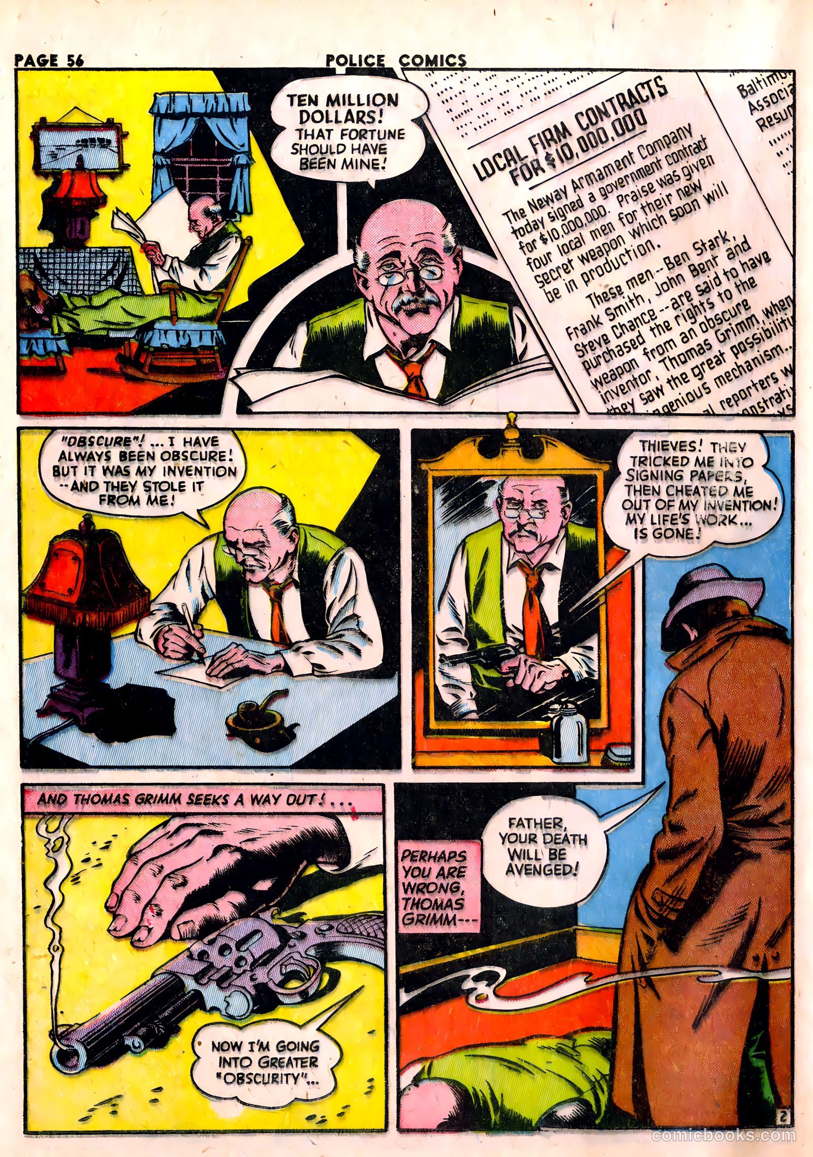 Police Comics #23 (1943) — page 58 of 68