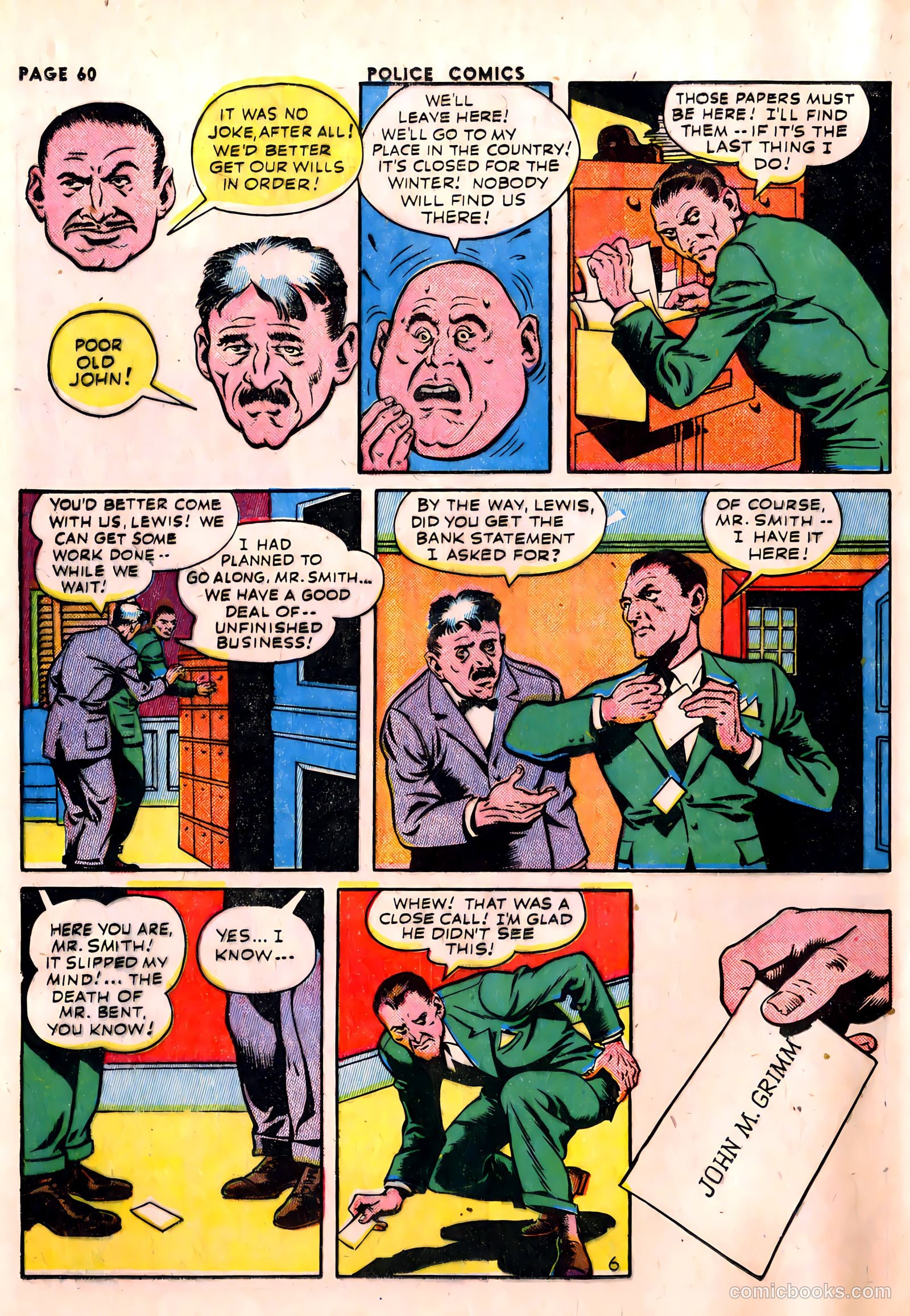 Police Comics #23 (1943) — page 62 of 68