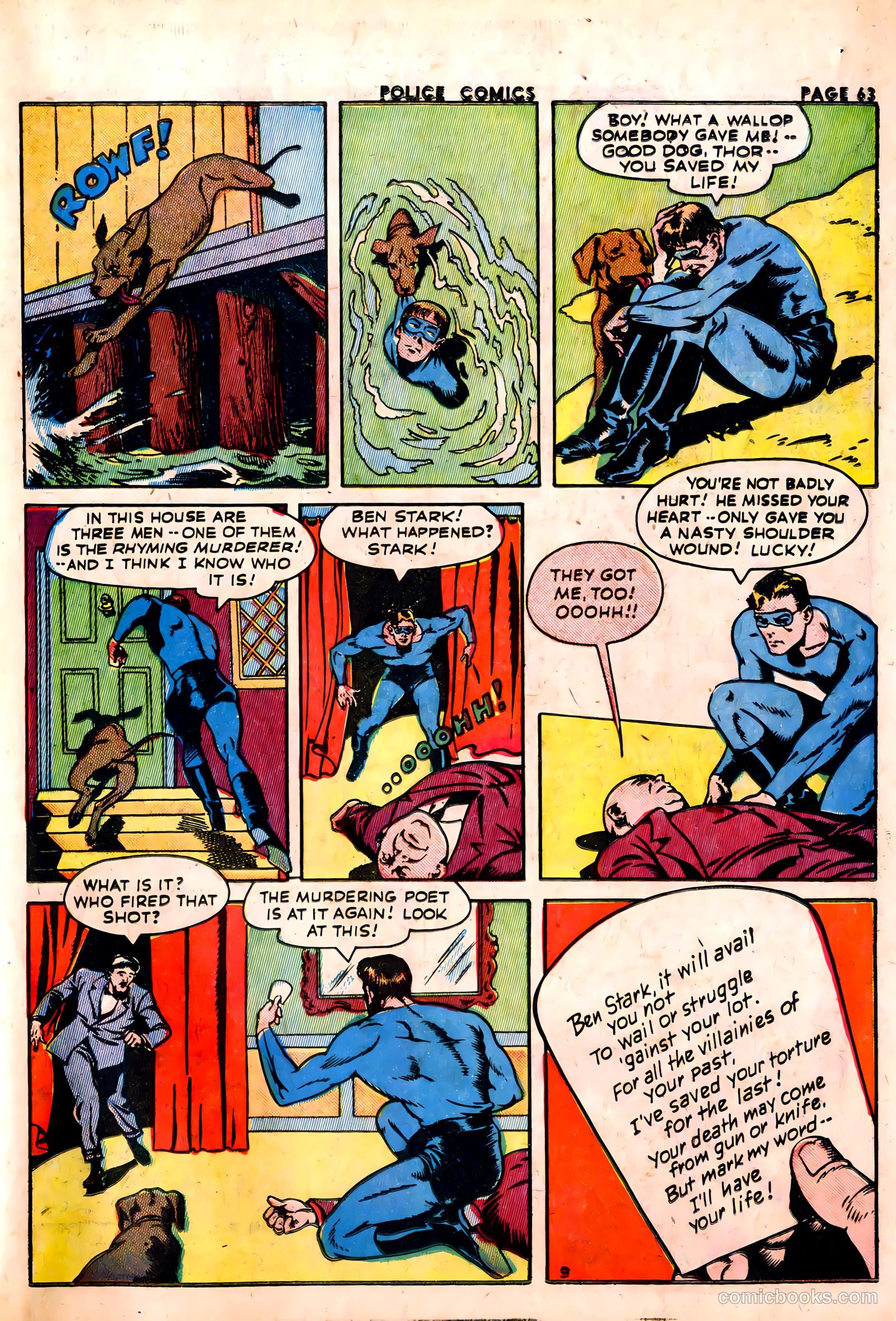 Police Comics #23 (1943) — page 65 of 68