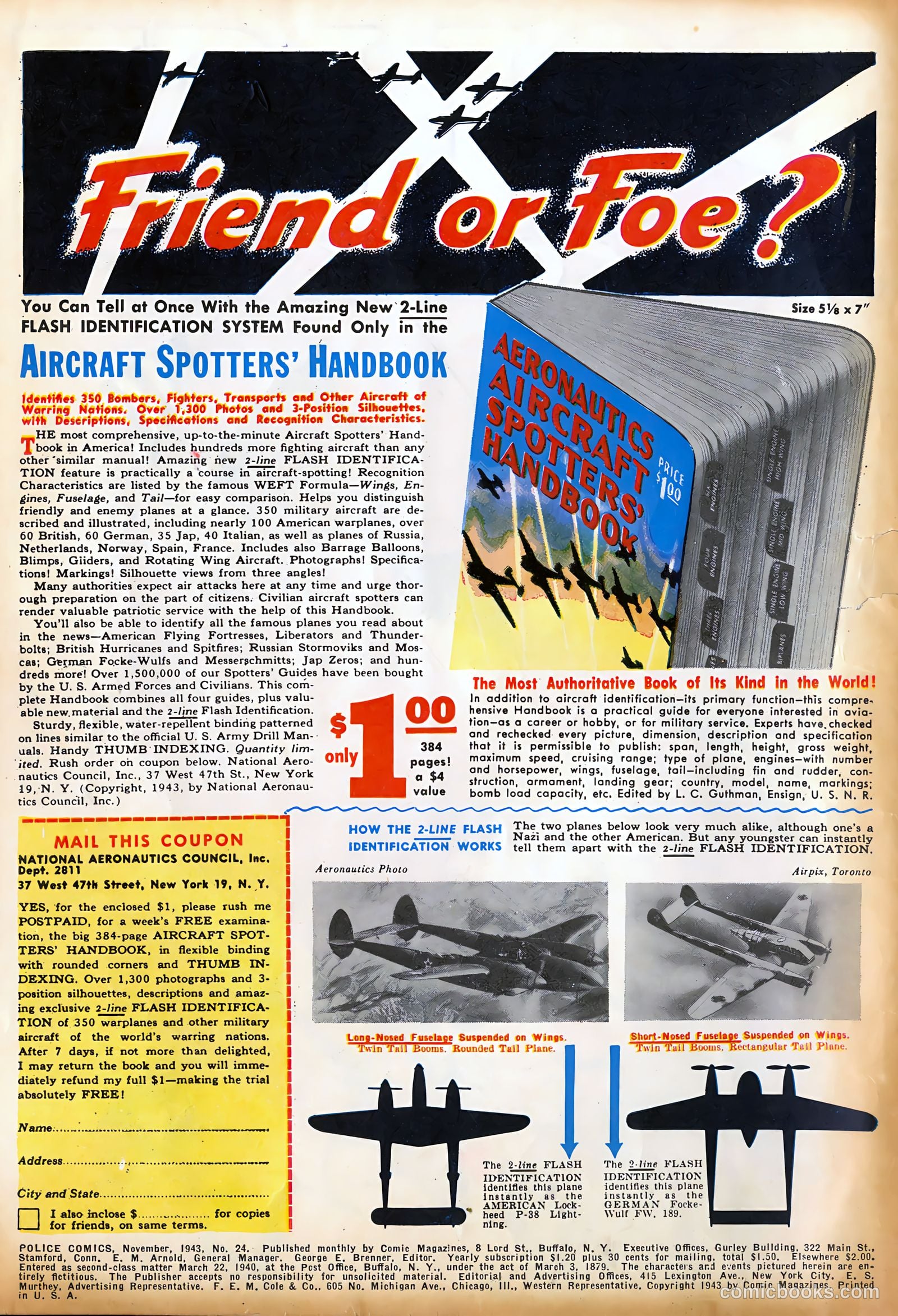 Police Comics #24 (1943) — page 2 of 60