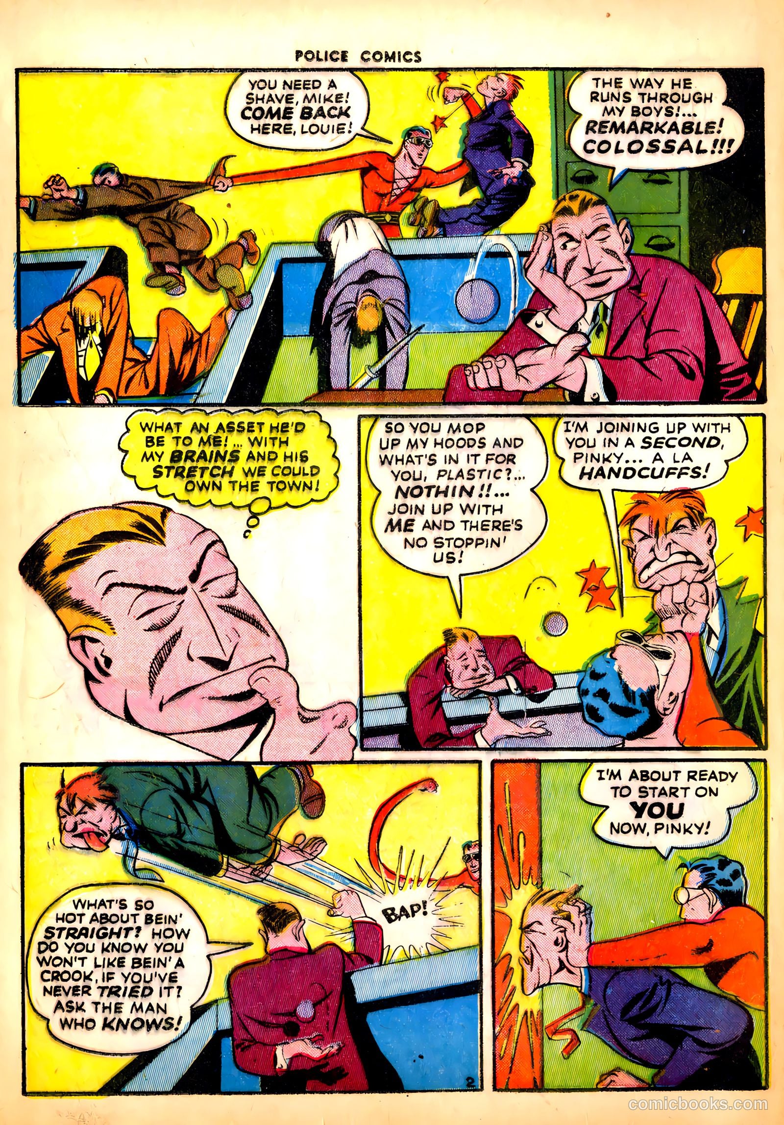Police Comics #24 (1943) — page 4 of 60