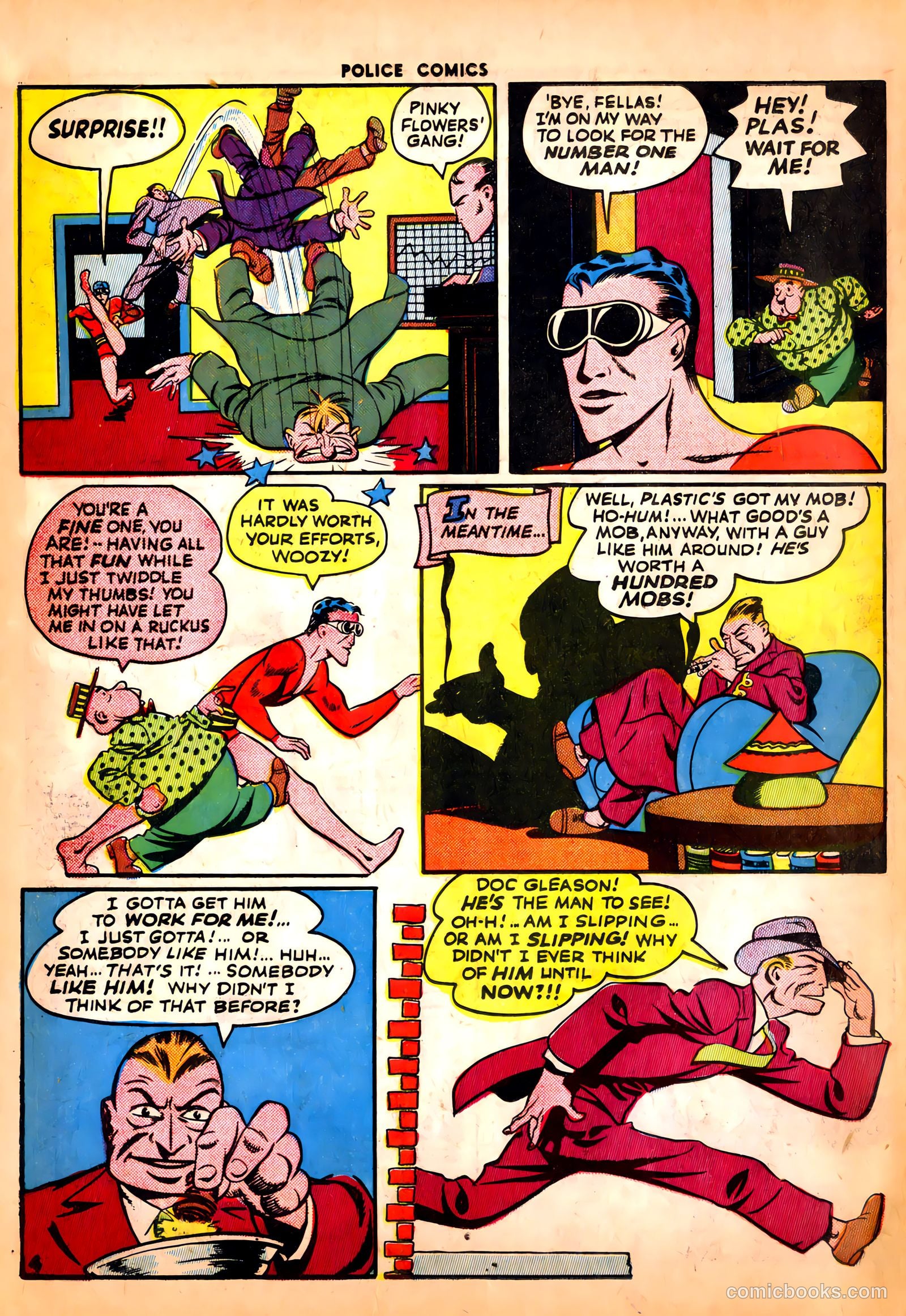 Police Comics #24 (1943) — page 6 of 60