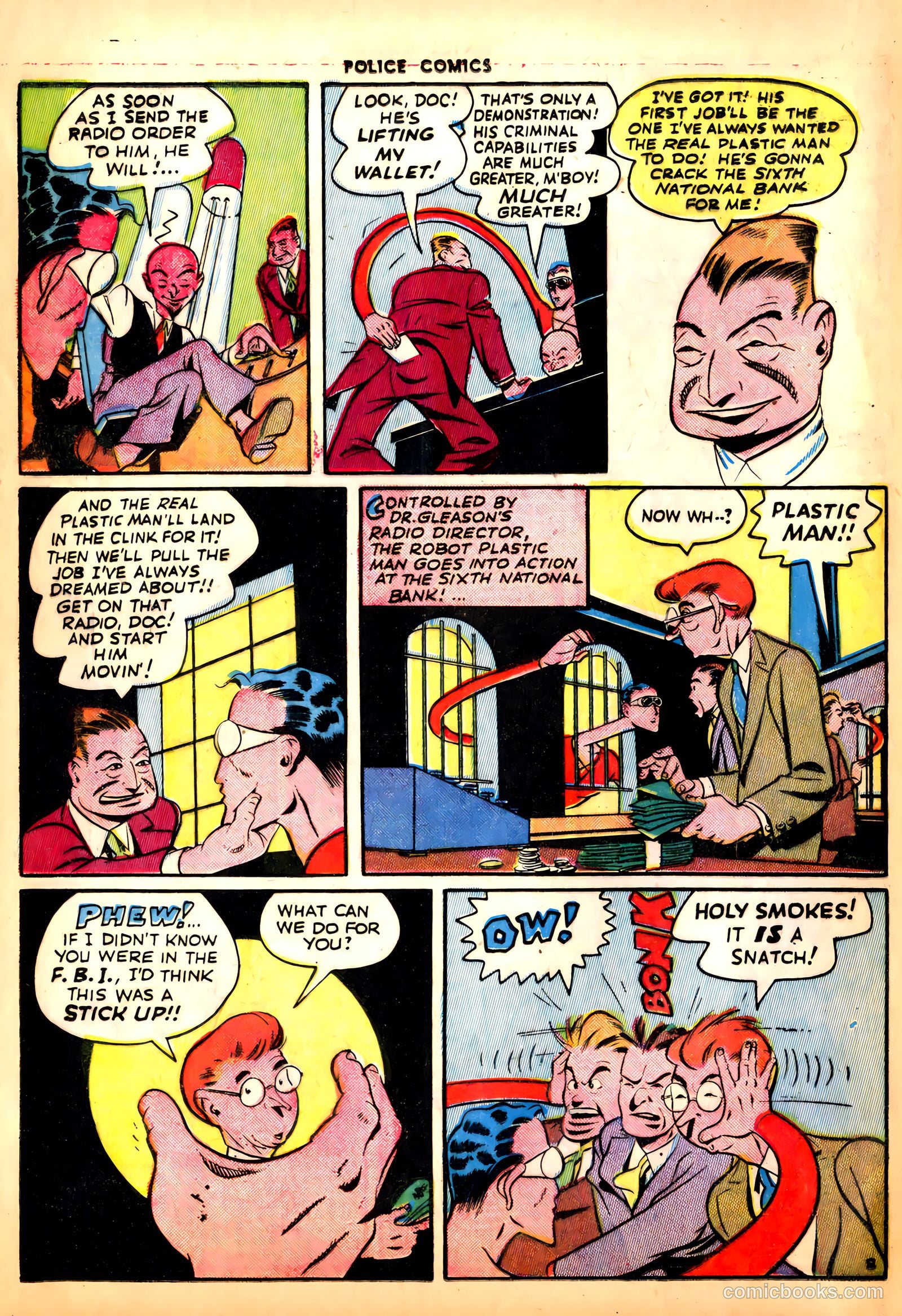Police Comics #24 (1943) — page 10 of 60