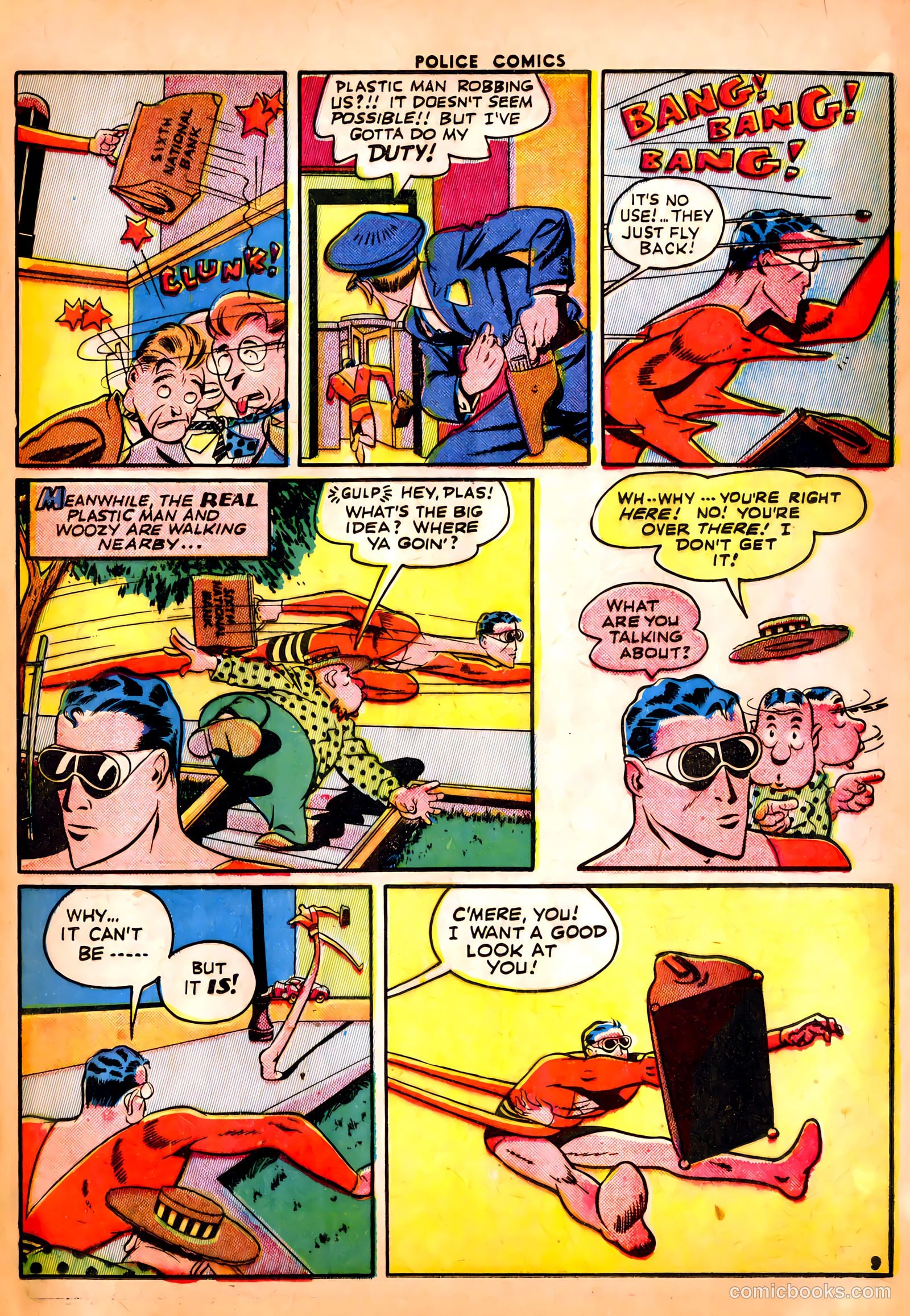 Police Comics #24 (1943) — page 11 of 60