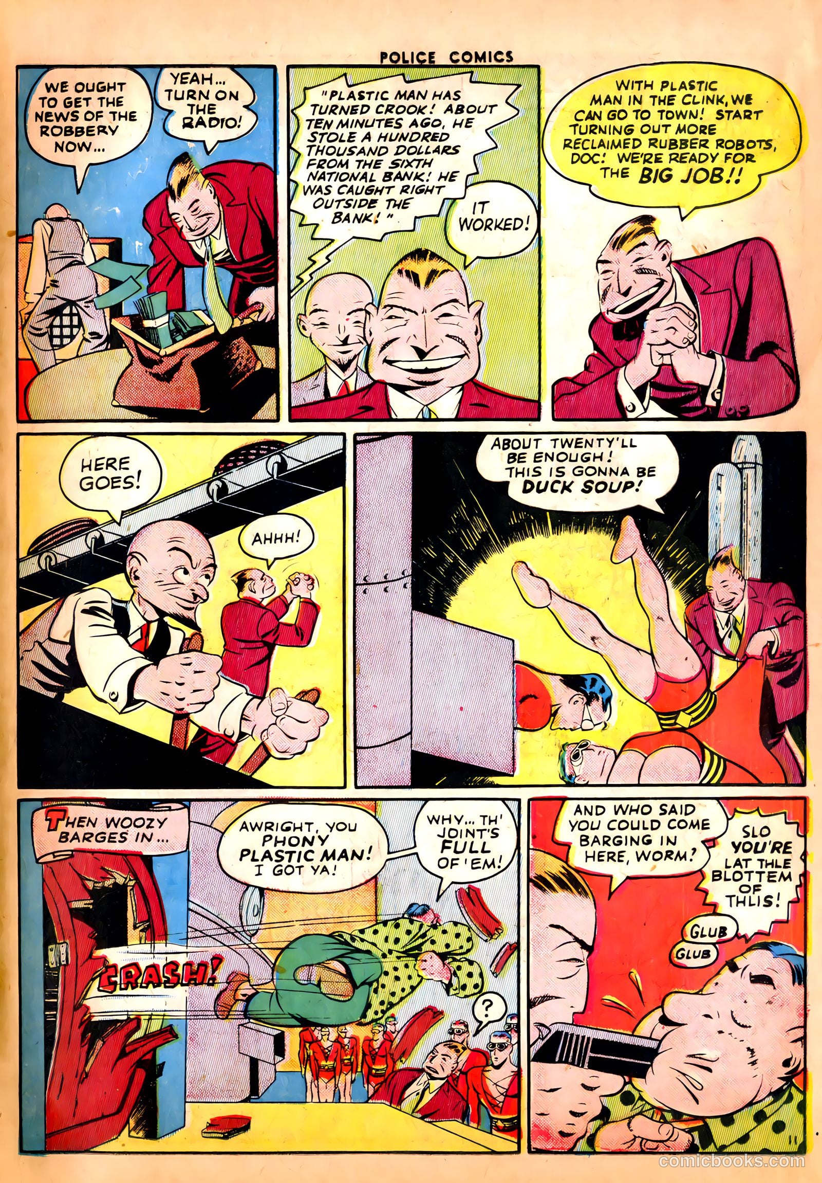 Police Comics #24 (1943) — page 13 of 60