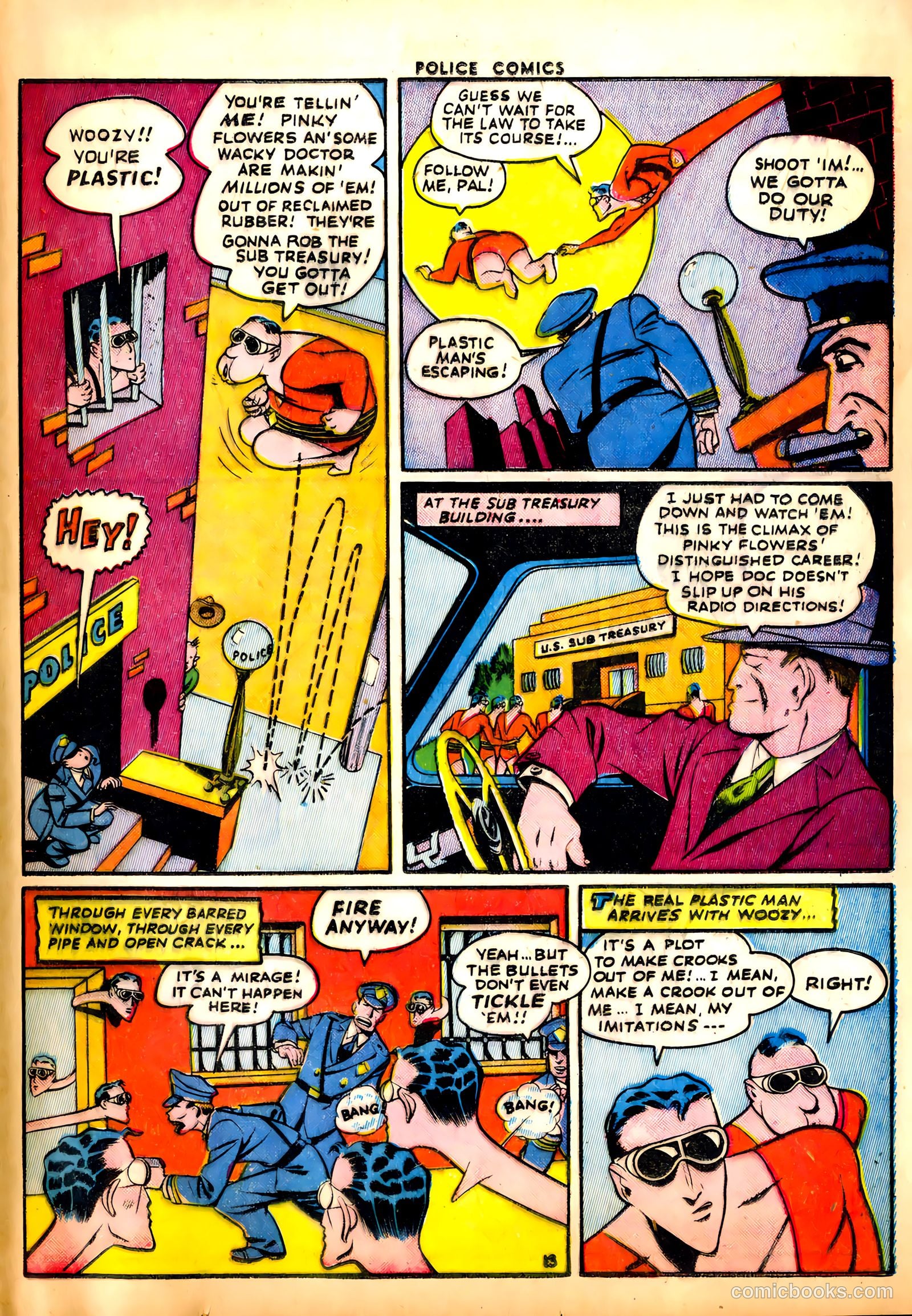 Police Comics #24 (1943) — page 15 of 60