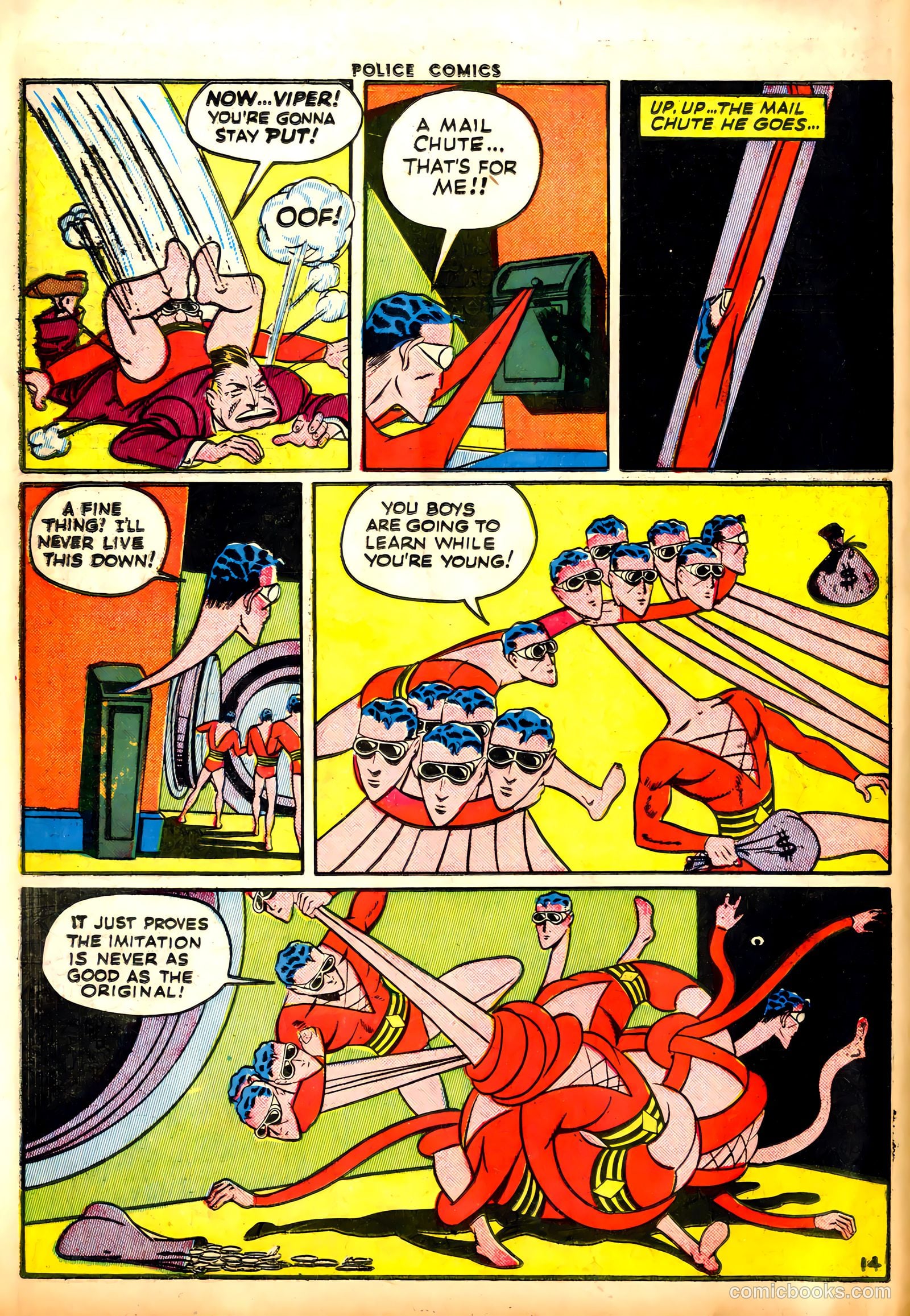 Police Comics #24 (1943) — page 16 of 60