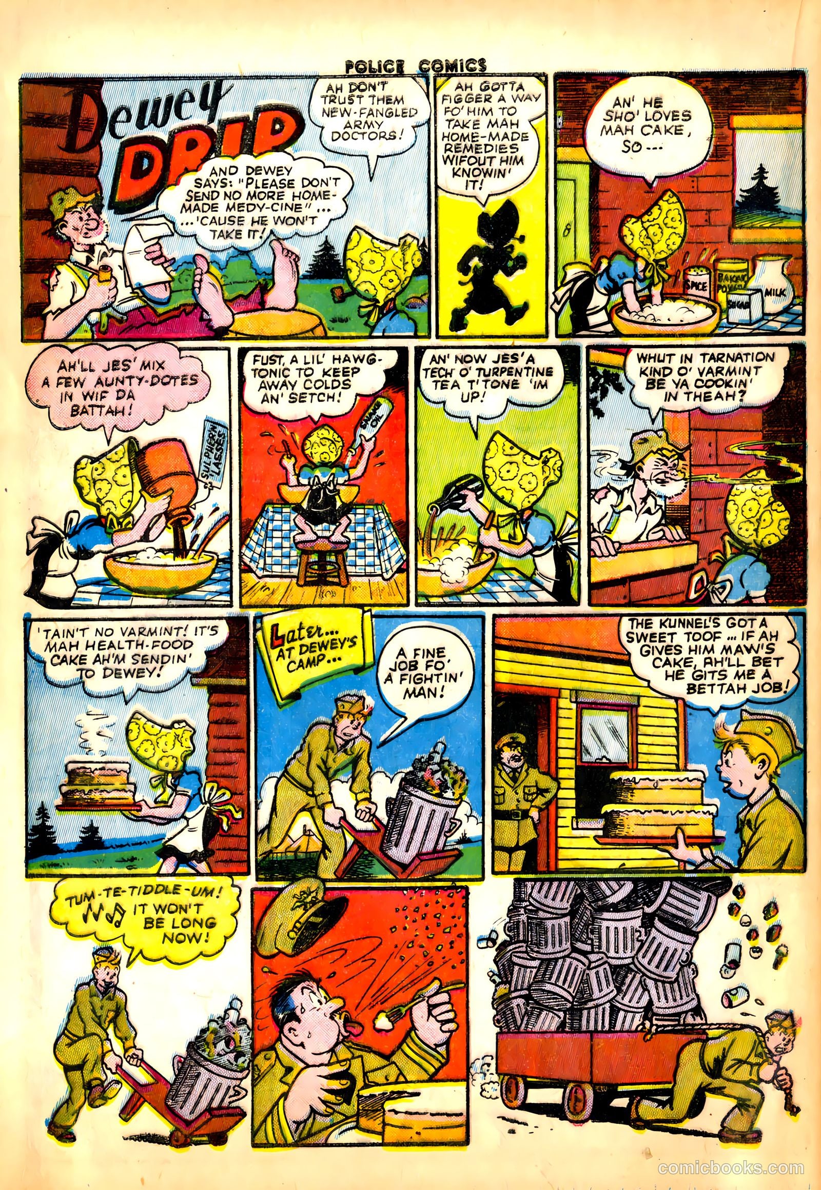 Police Comics #24 (1943) — page 18 of 60