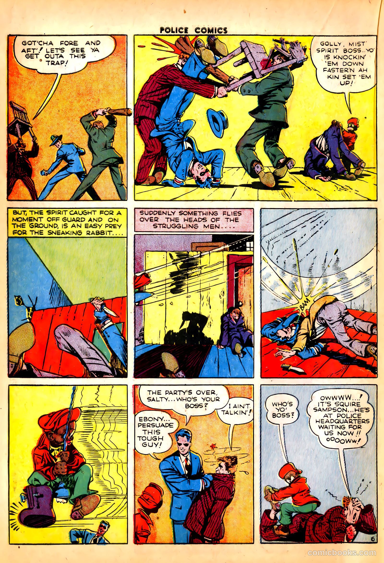 Police Comics #24 (1943) — page 24 of 60