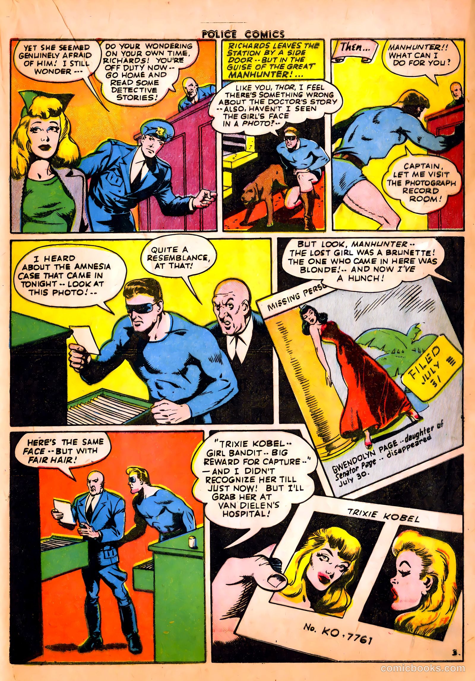 Police Comics #24 (1943) — page 33 of 60