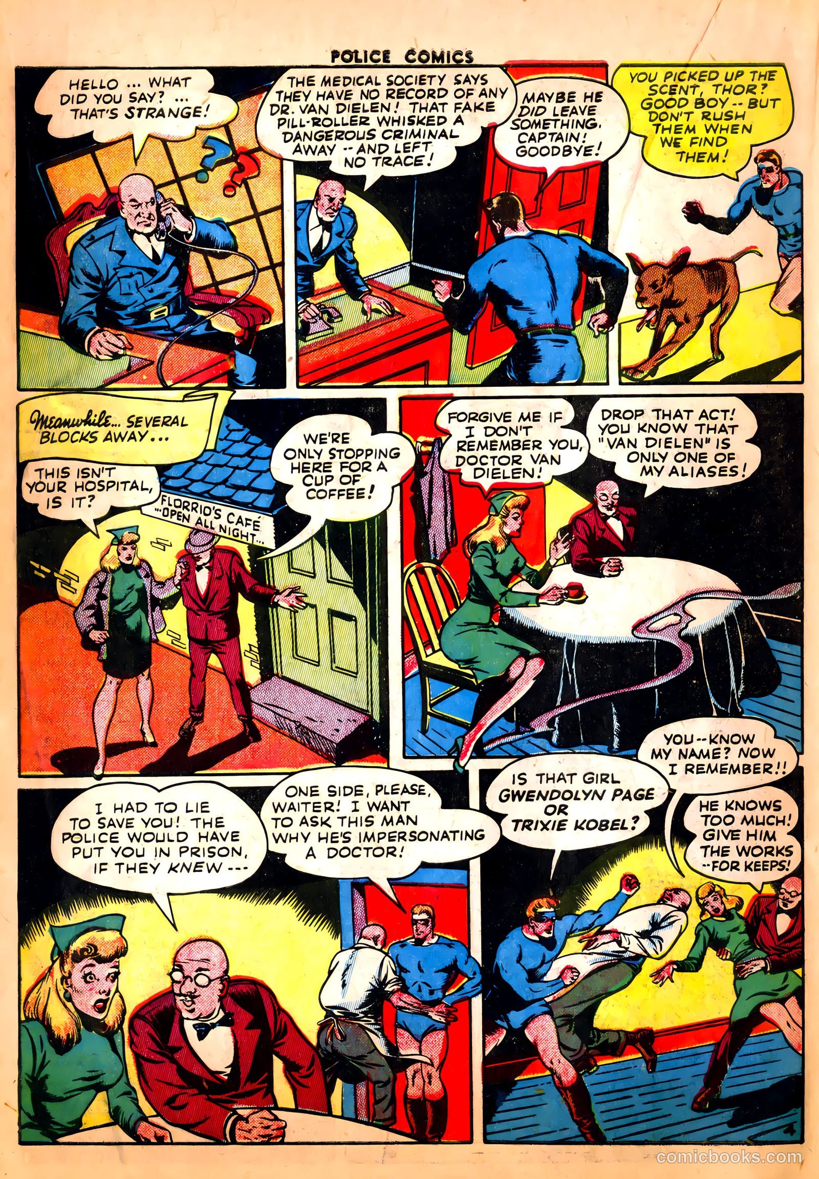 Police Comics #24 (1943) — page 34 of 60