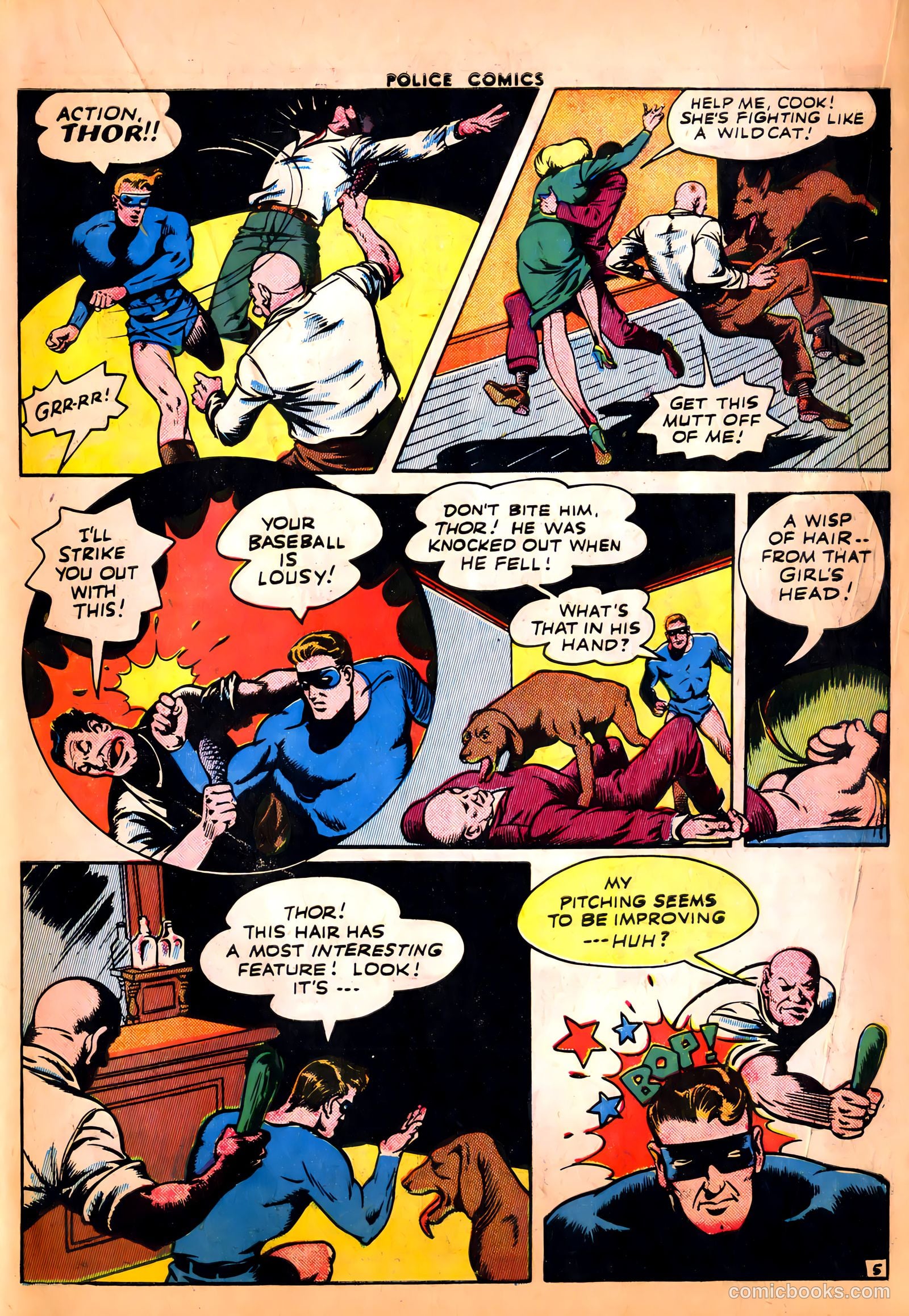 Police Comics #24 (1943) — page 35 of 60