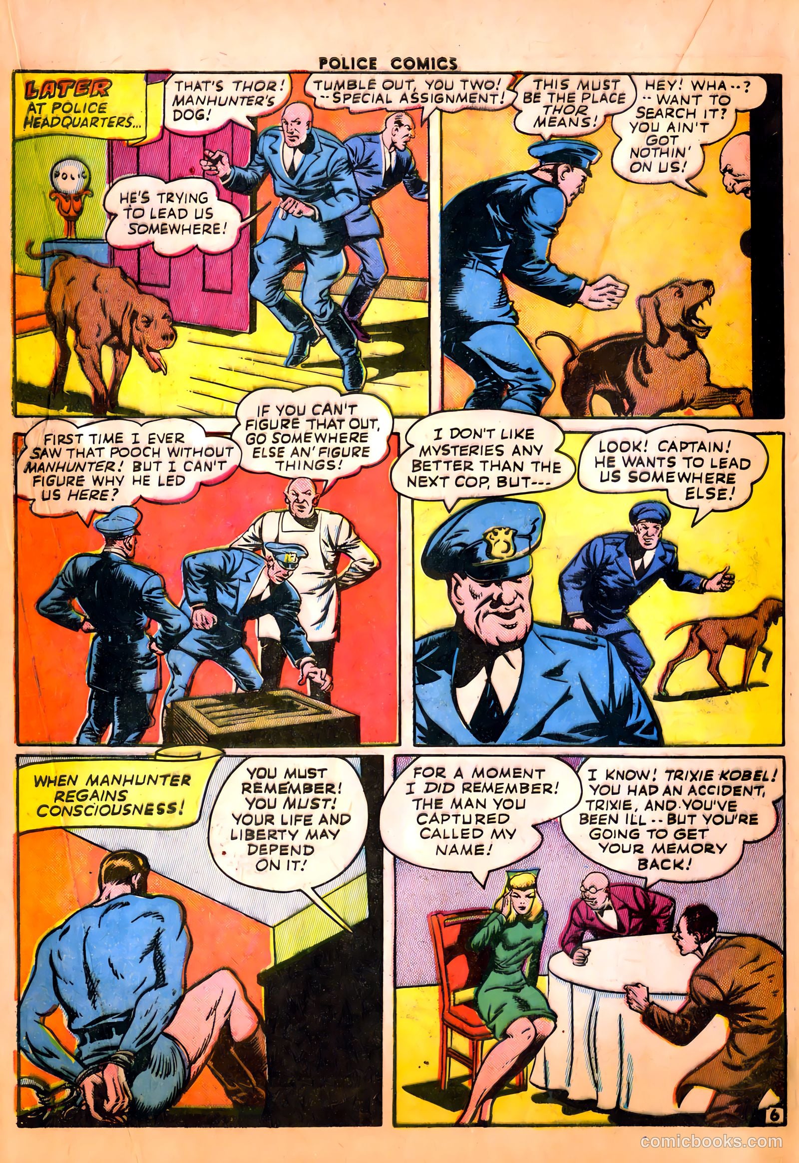 Police Comics #24 (1943) — page 36 of 60
