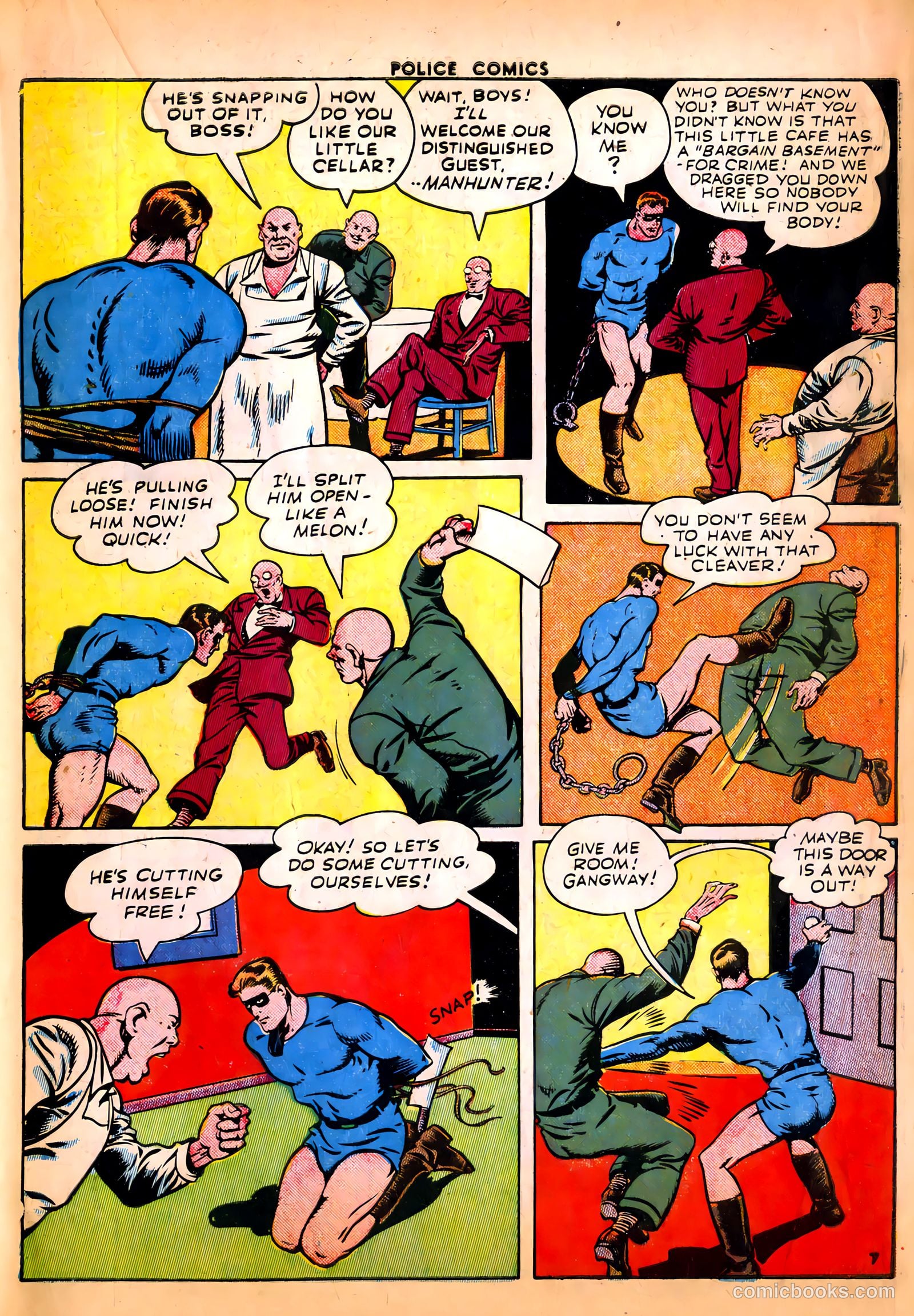 Police Comics #24 (1943) — page 37 of 60