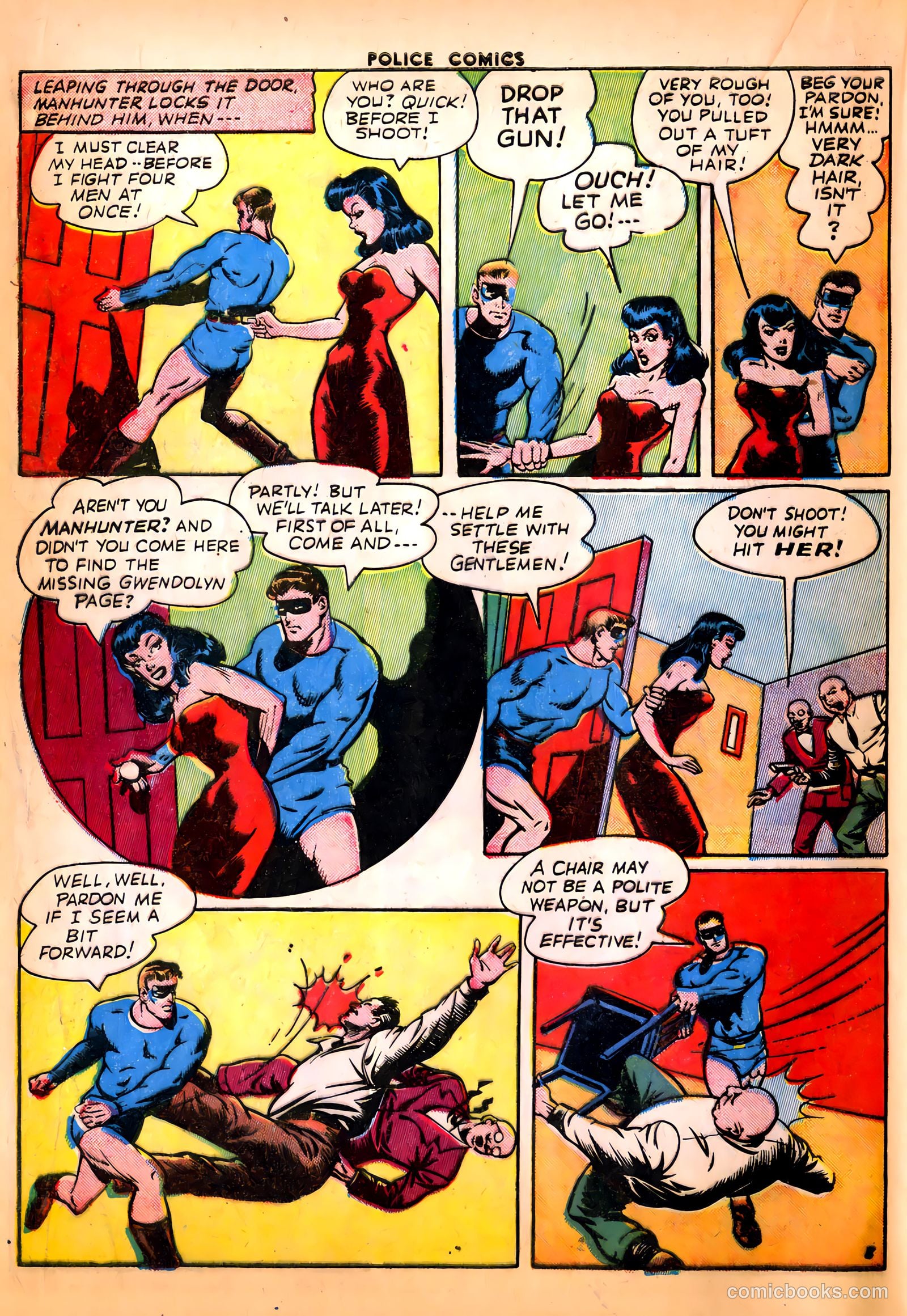 Police Comics #24 (1943) — page 38 of 60