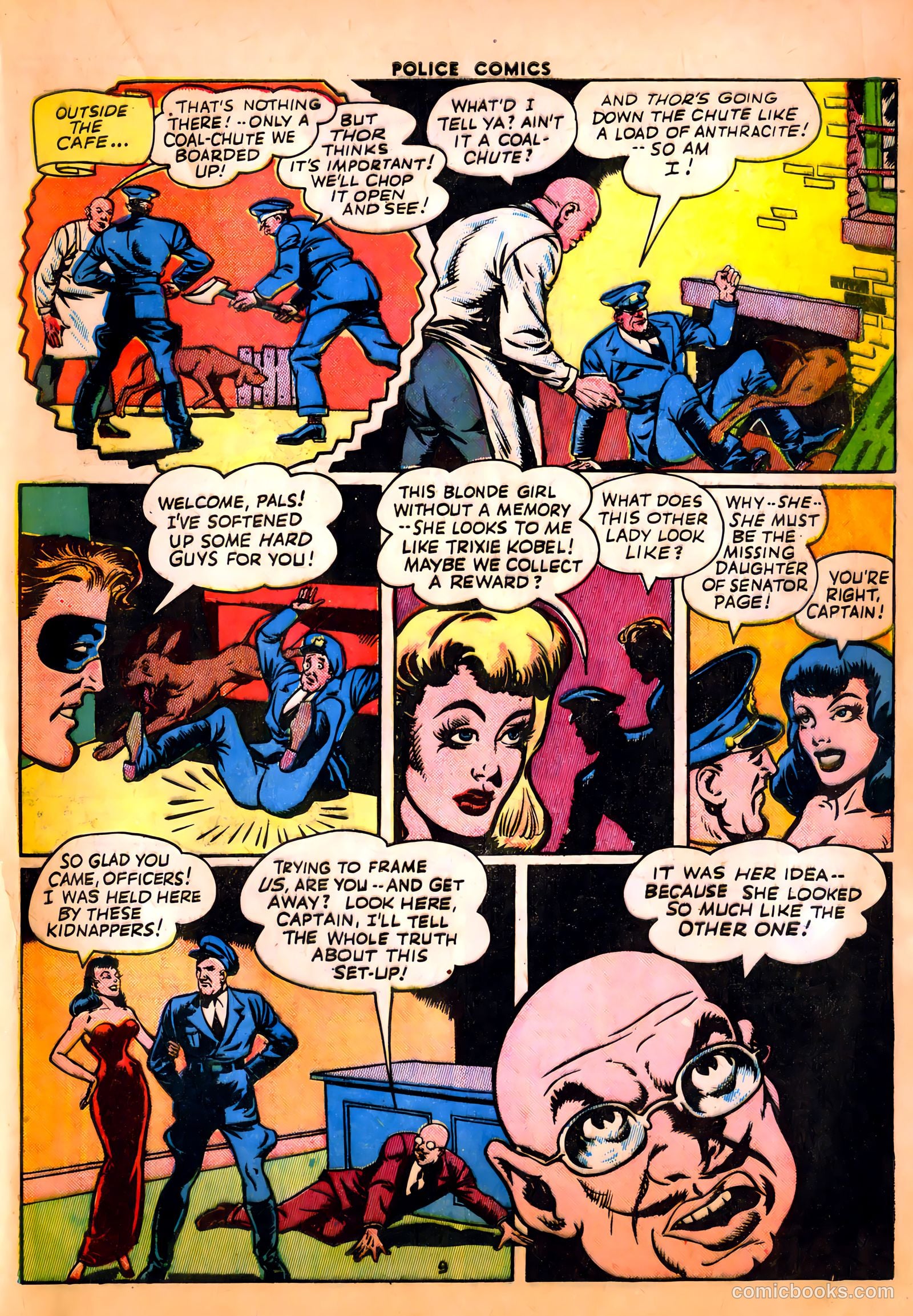 Police Comics #24 (1943) — page 39 of 60