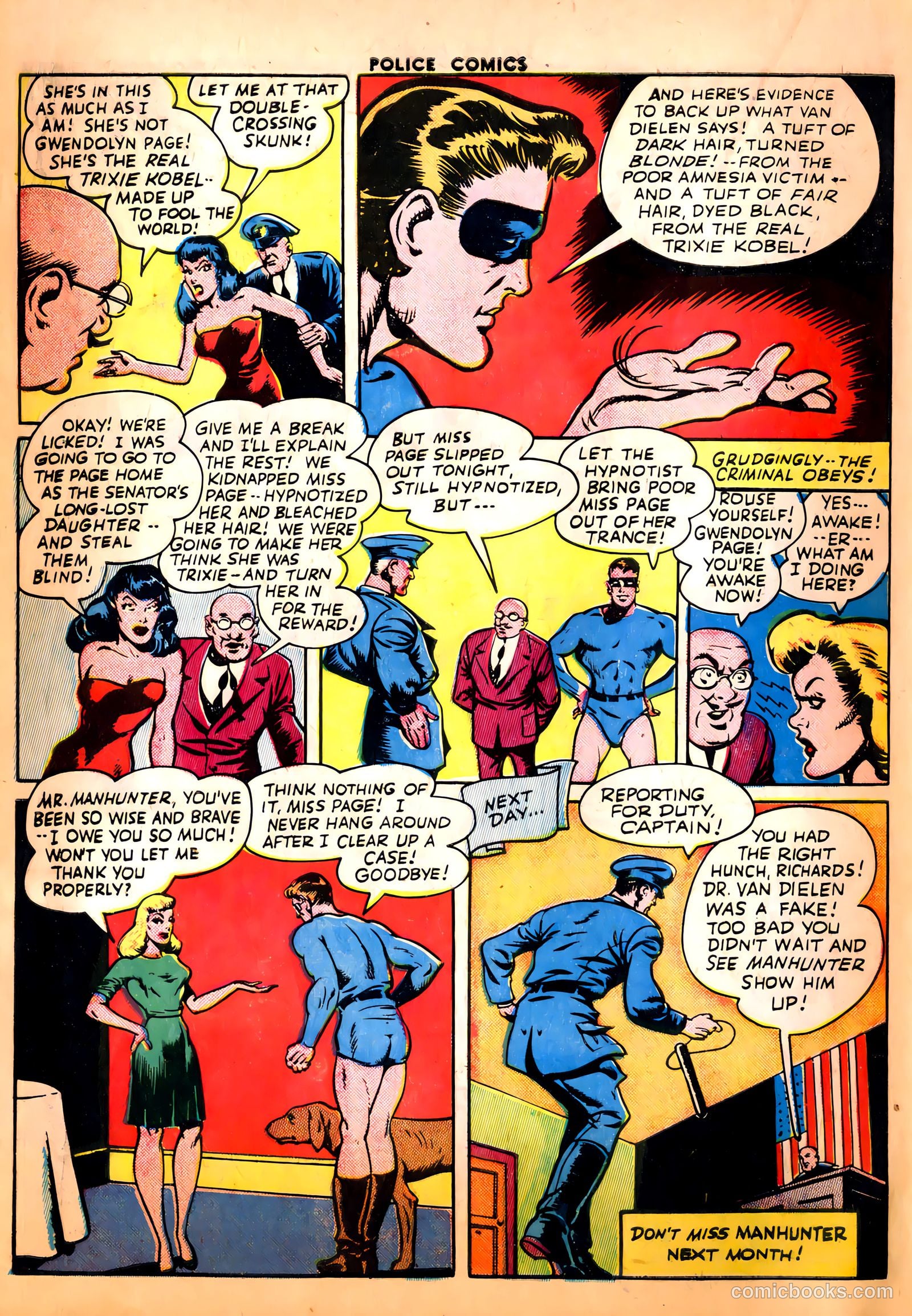 Police Comics #24 (1943) — page 40 of 60