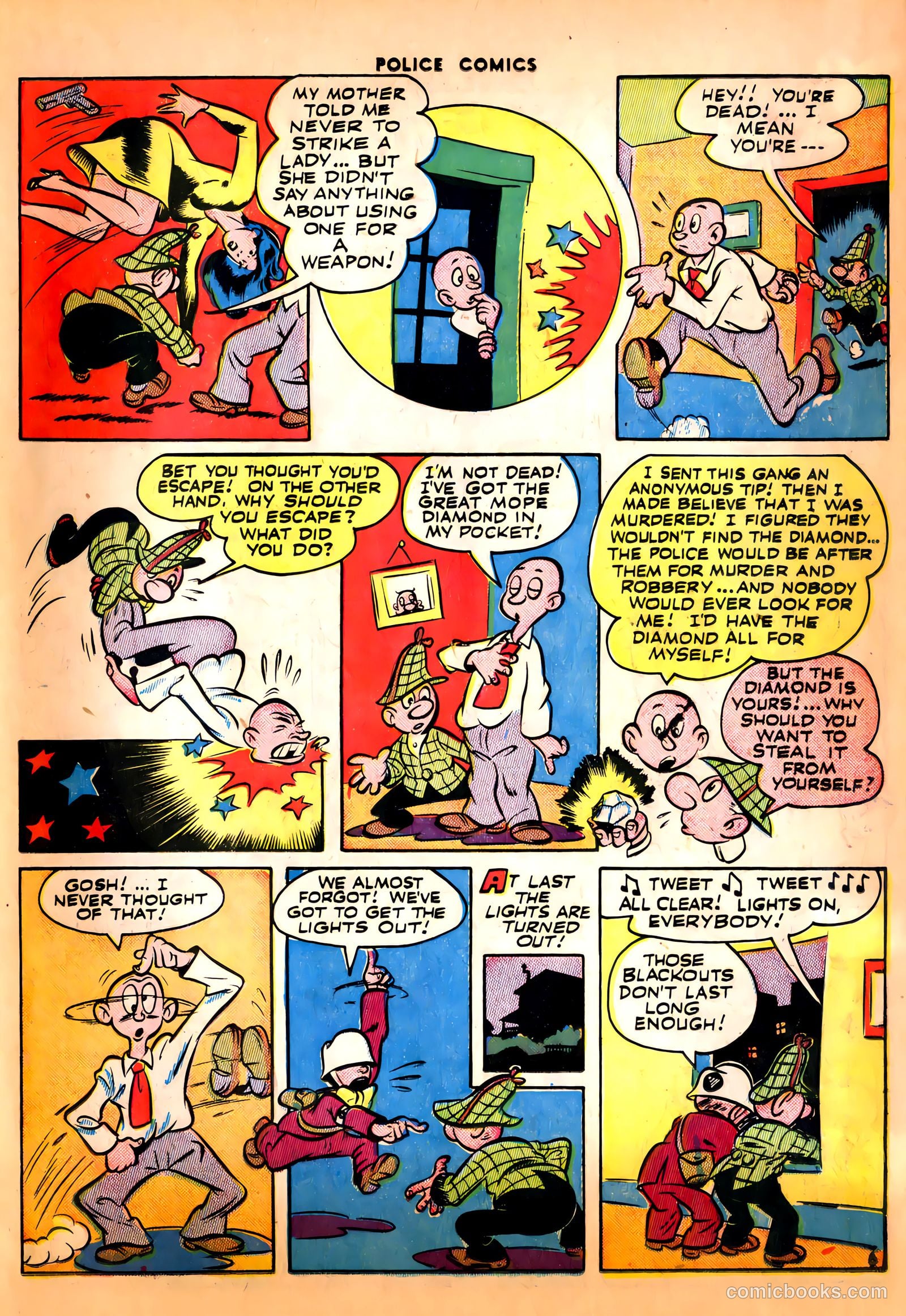 Police Comics #24 (1943) — page 49 of 60