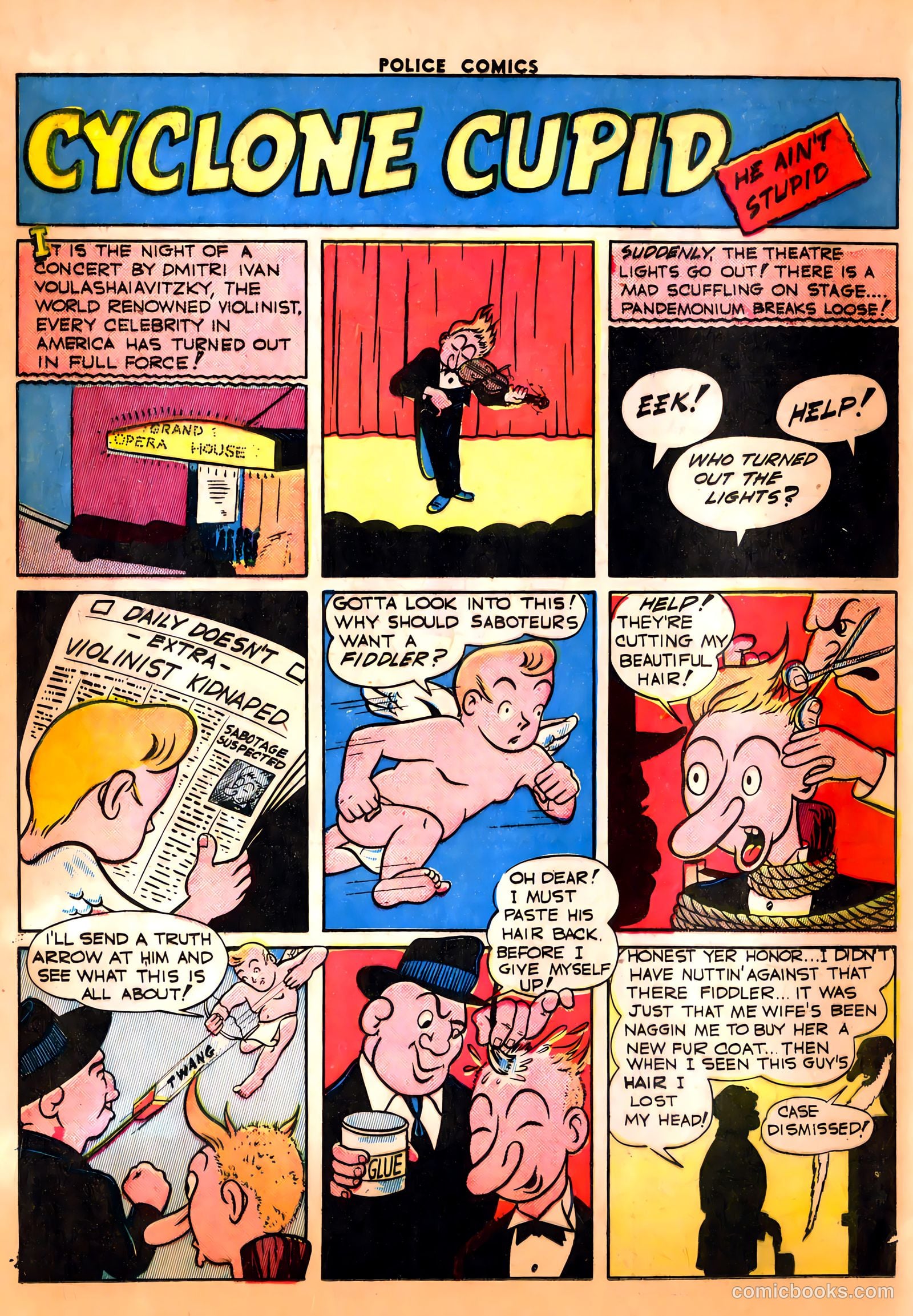 Police Comics #24 (1943) — page 50 of 60