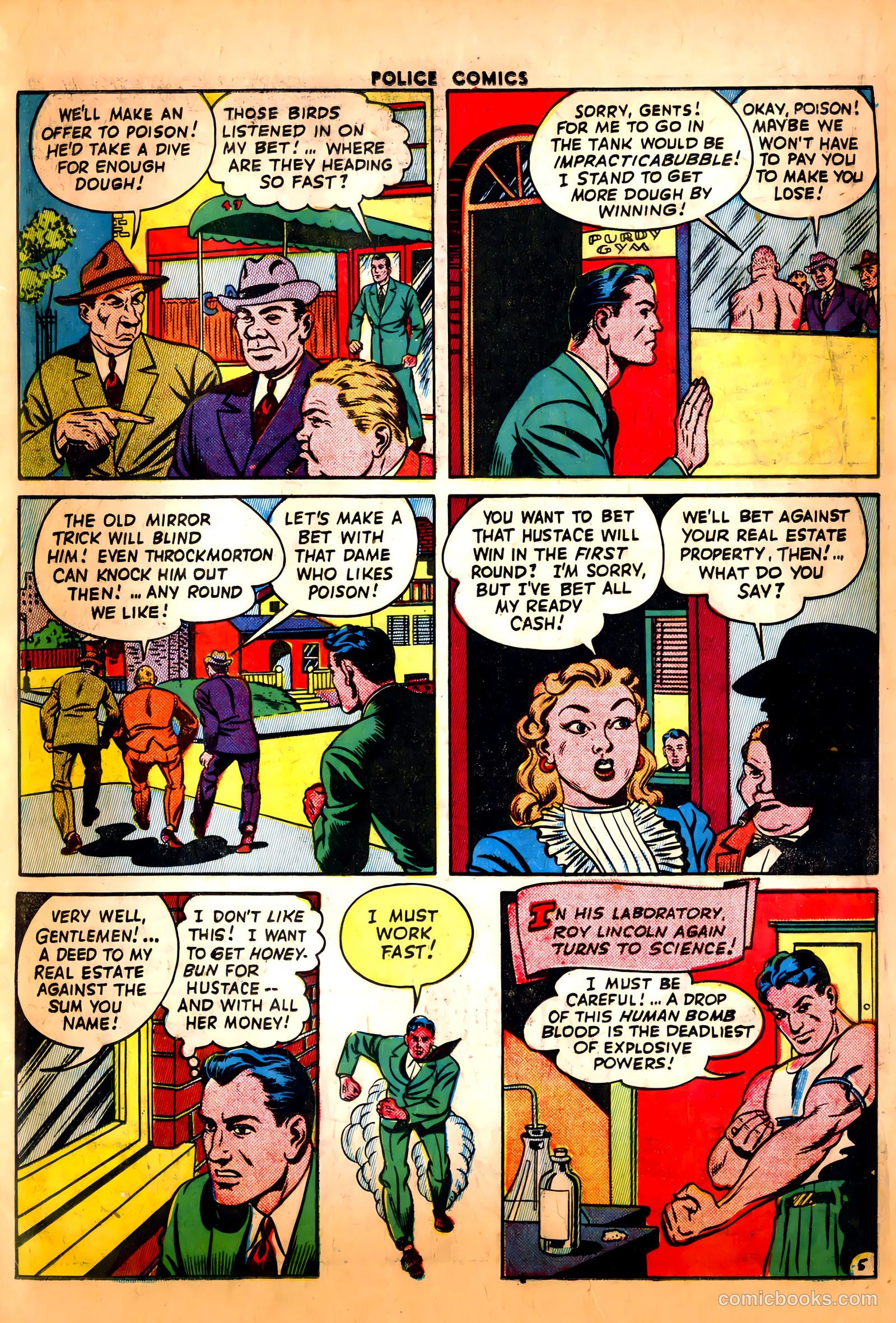 Police Comics #24 (1943) — page 55 of 60