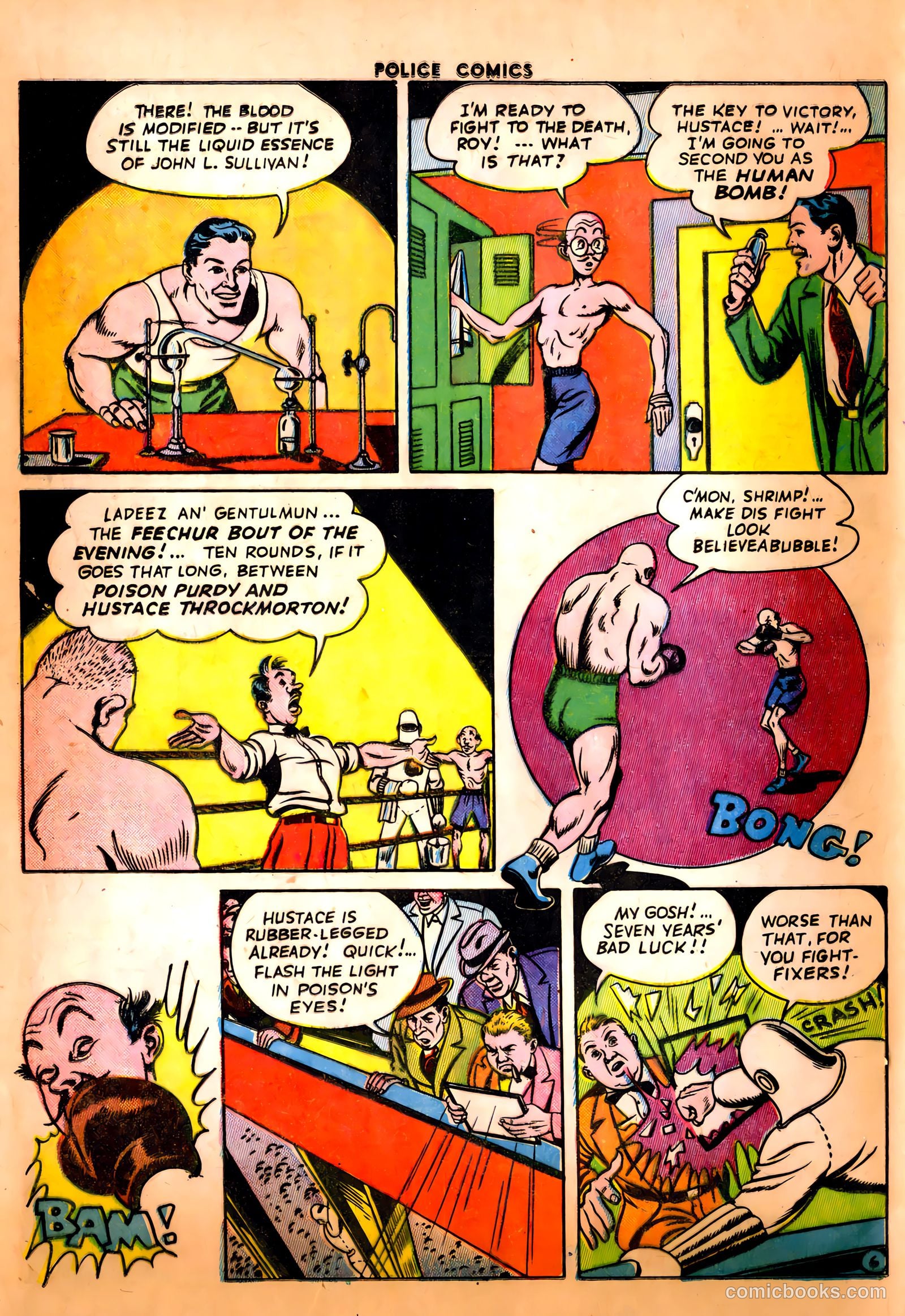 Police Comics #24 (1943) — page 56 of 60