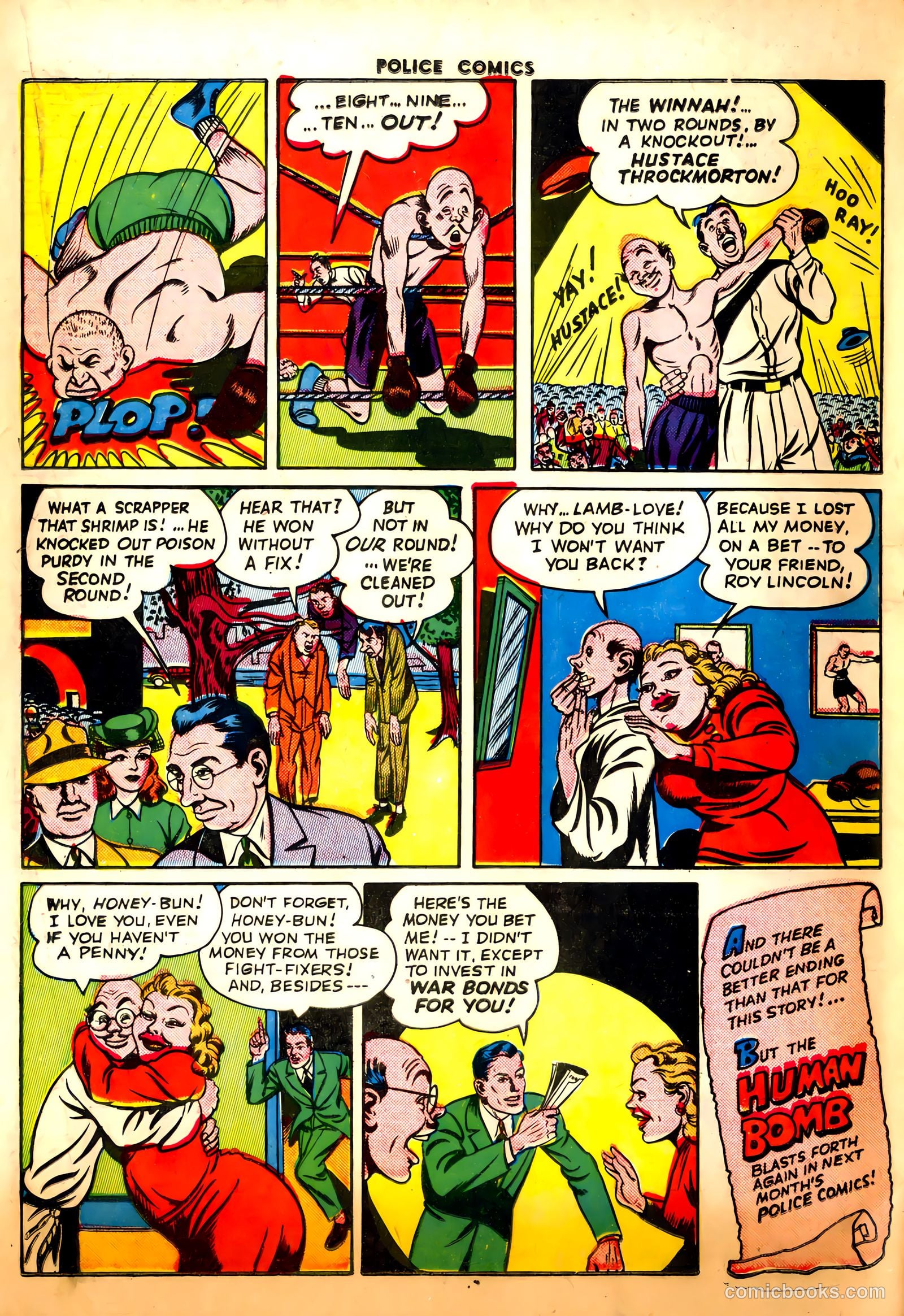 Police Comics #24 (1943) — page 58 of 60