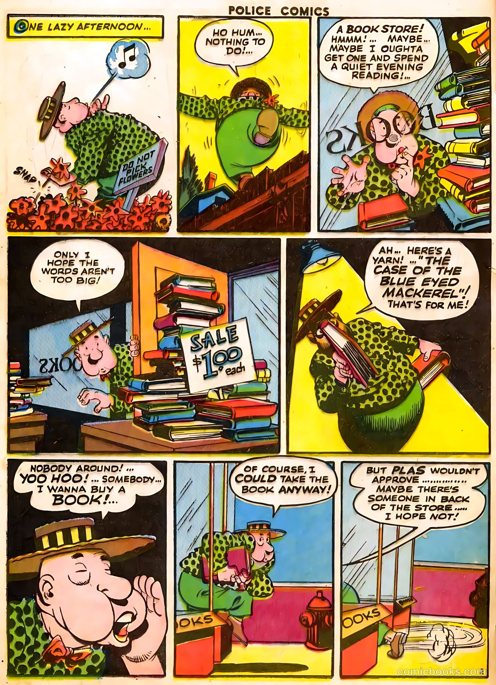 Police Comics #25 (1943) — page 4 of 60