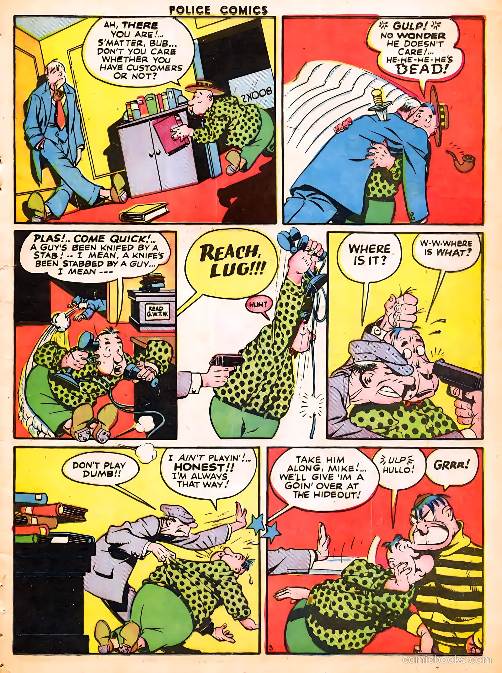 Police Comics #25 (1943) — page 5 of 60