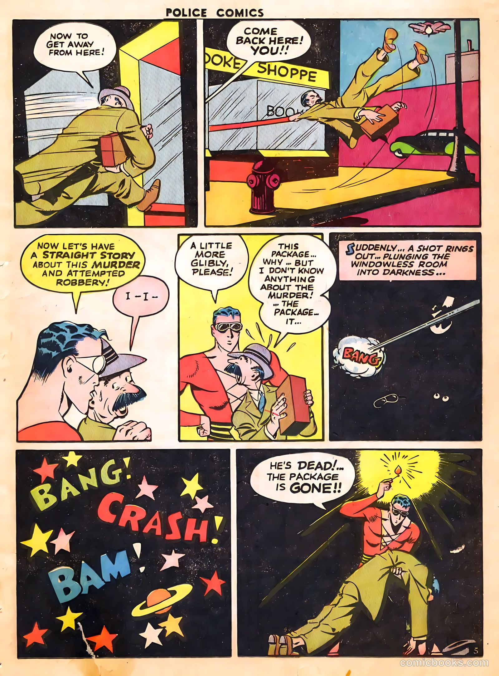 Police Comics #25 (1943) — page 7 of 60