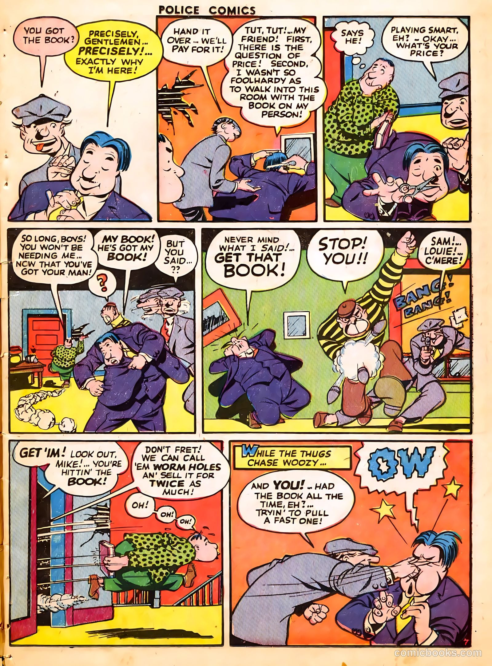 Police Comics #25 (1943) — page 9 of 60