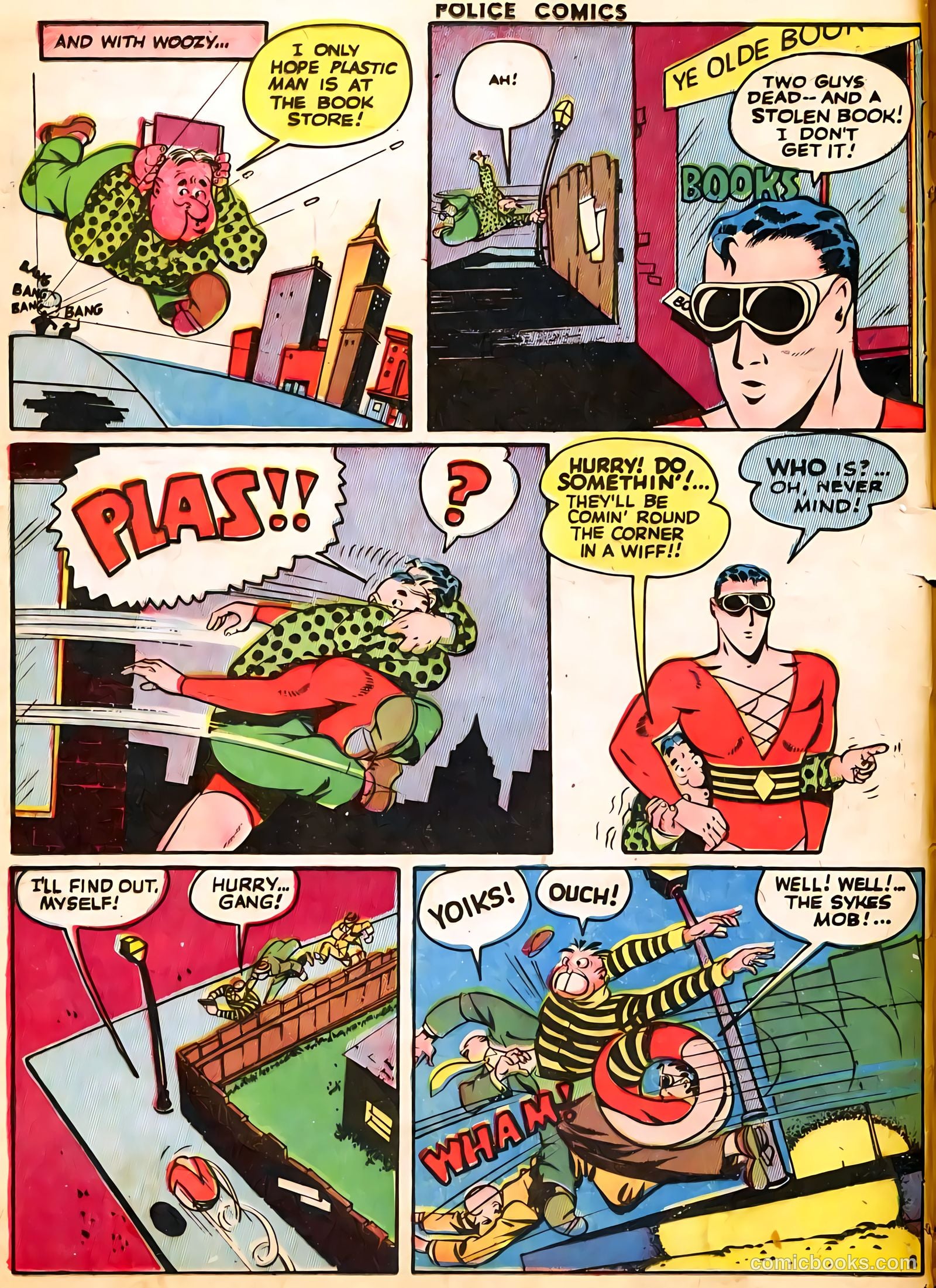 Police Comics #25 (1943) — page 10 of 60