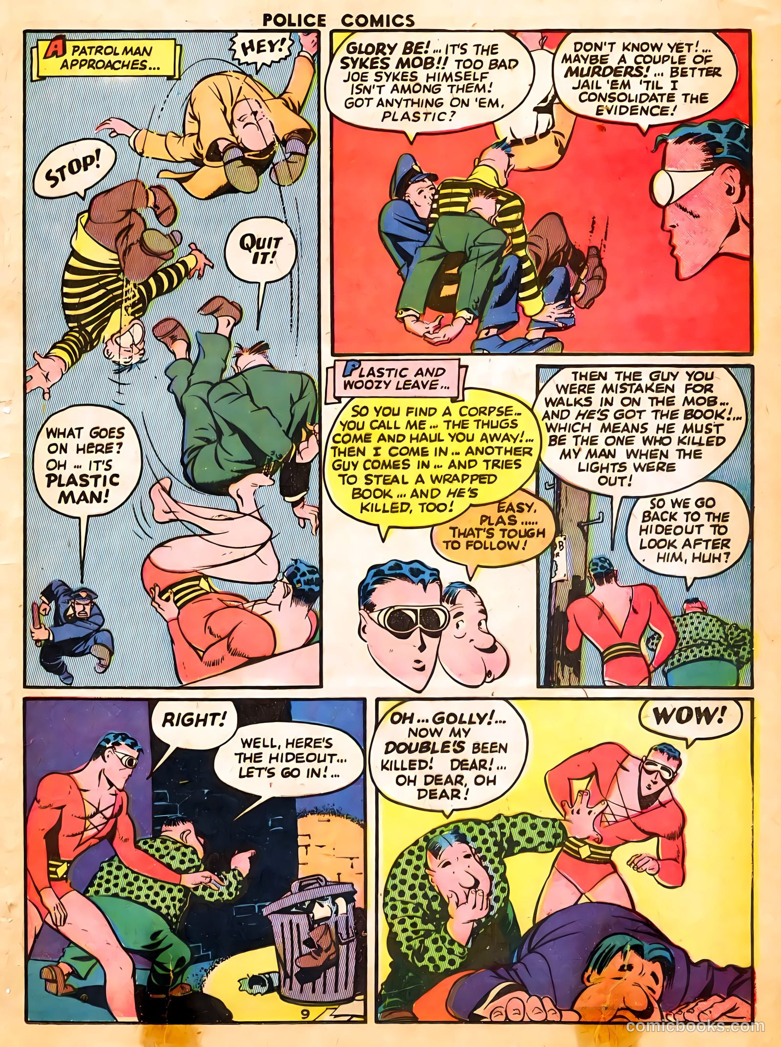 Police Comics #25 (1943) — page 11 of 60