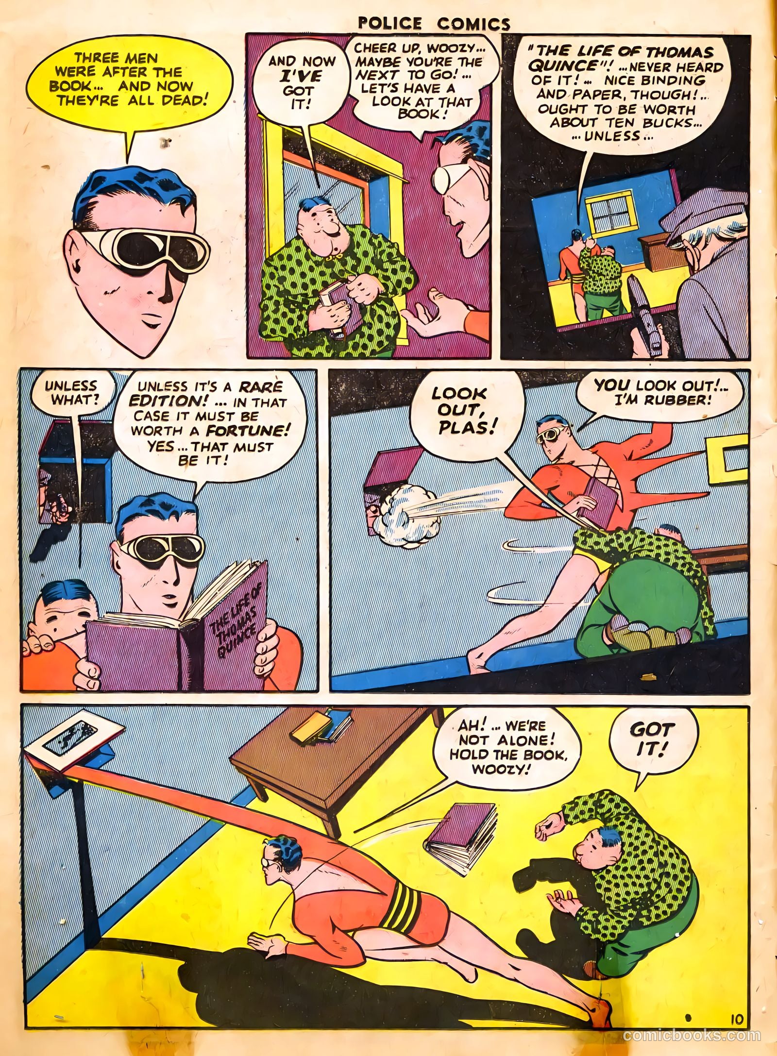 Police Comics #25 (1943) — page 12 of 60