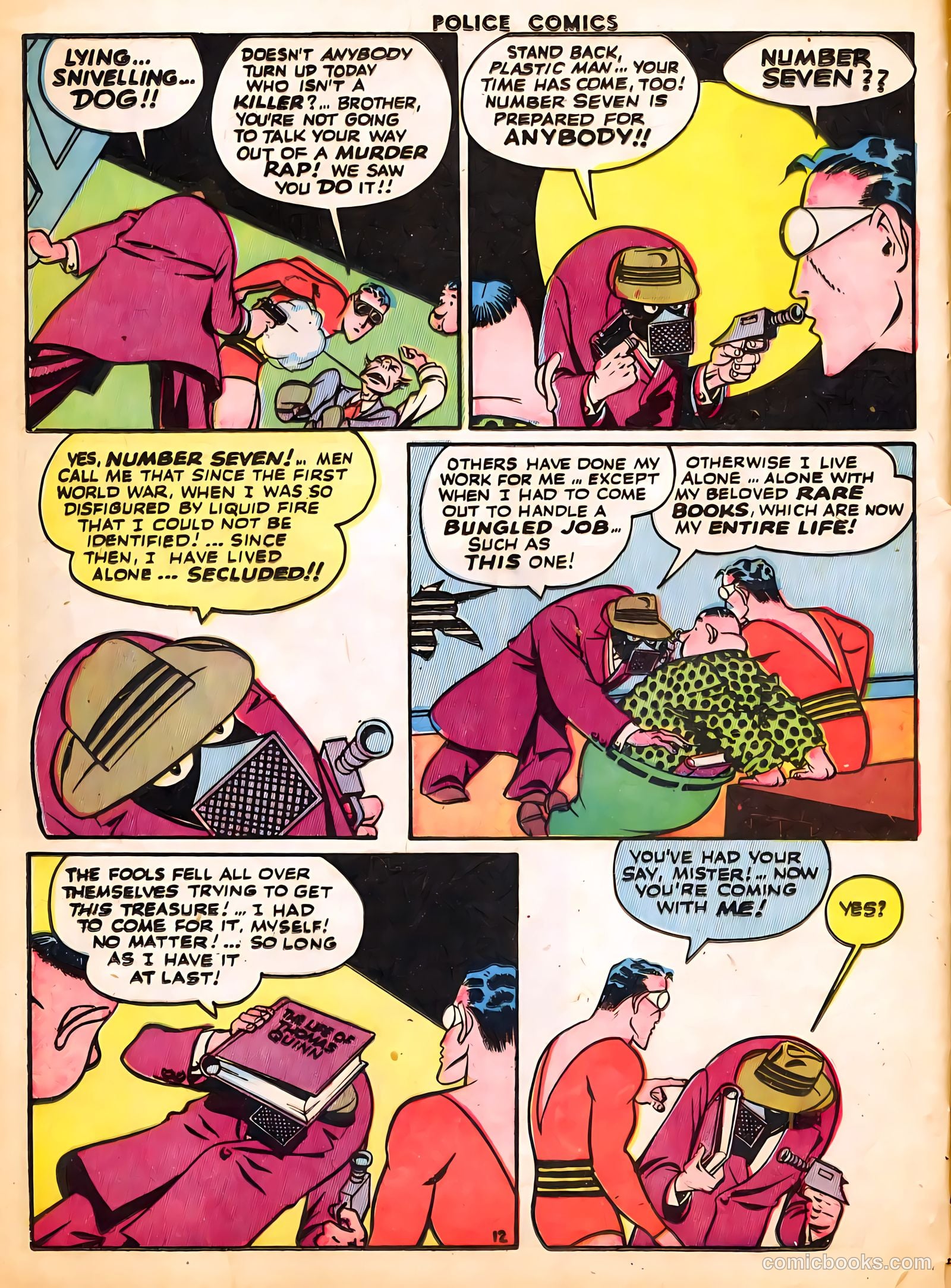 Police Comics #25 (1943) — page 14 of 60