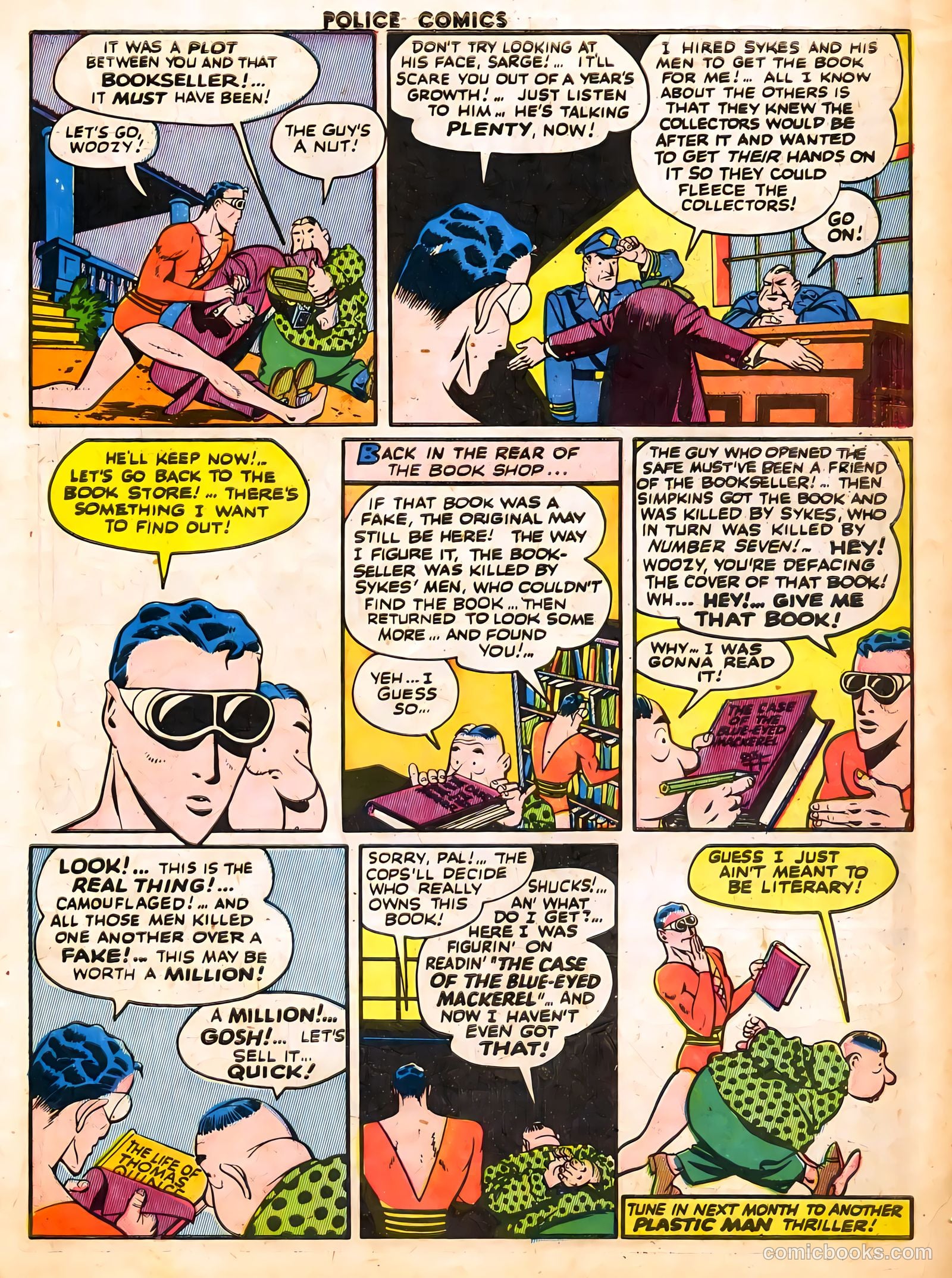 Police Comics #25 (1943) — page 17 of 60
