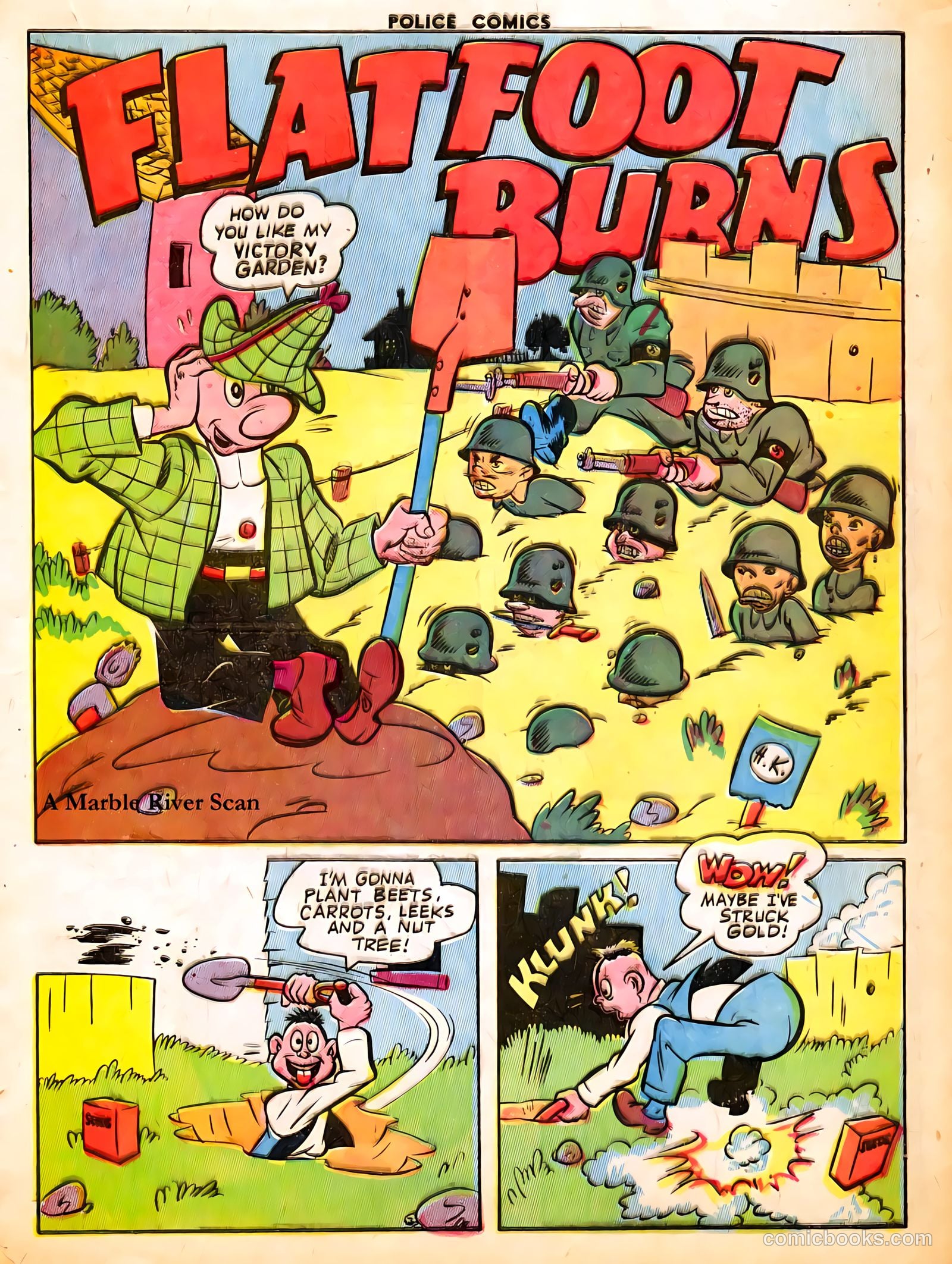 Police Comics #25 (1943) — page 19 of 60