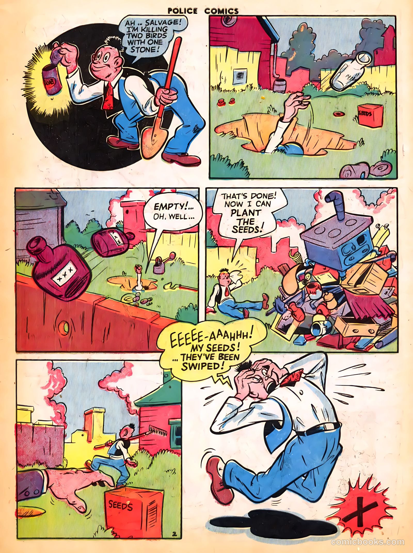 Police Comics #25 (1943) — page 20 of 60