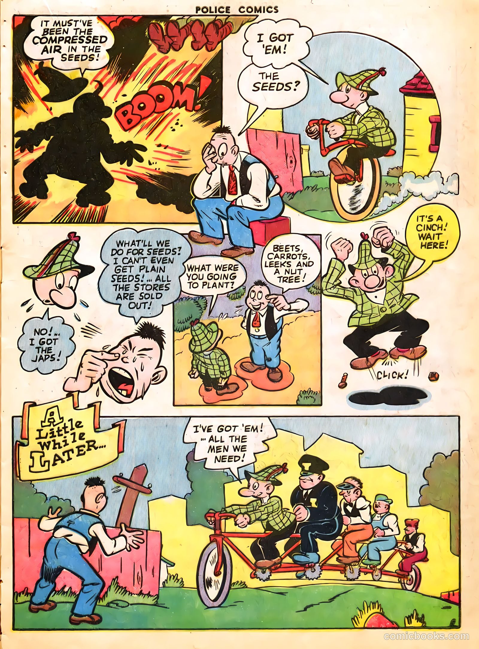 Police Comics #25 (1943) — page 23 of 60